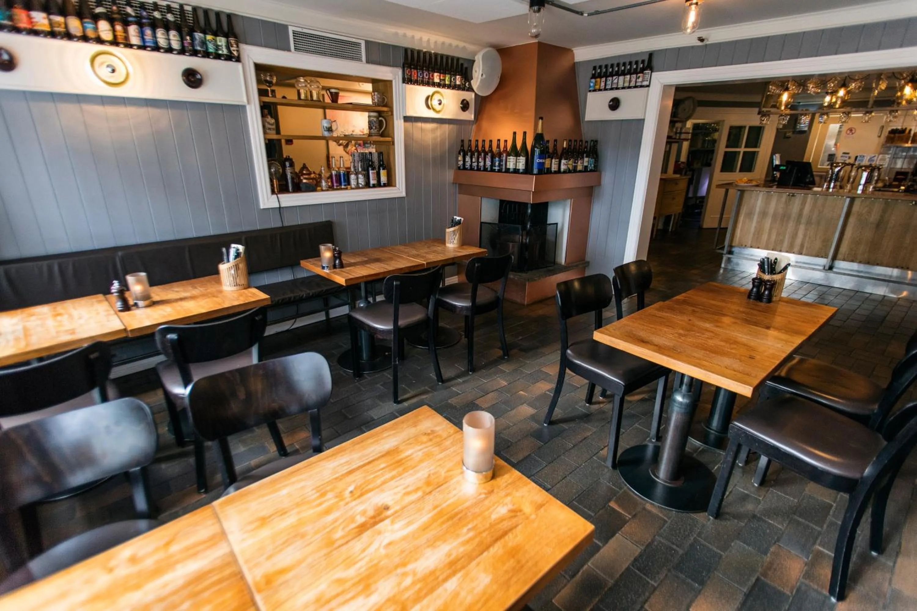 Lounge or bar in Vertshuset Røros