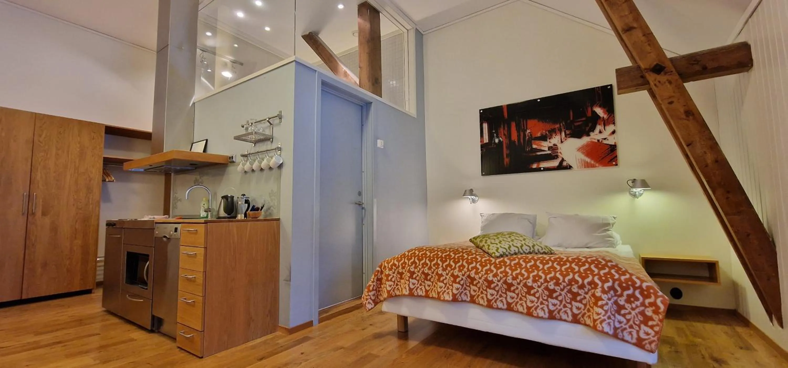 Toilet, Bed in Vertshuset Røros