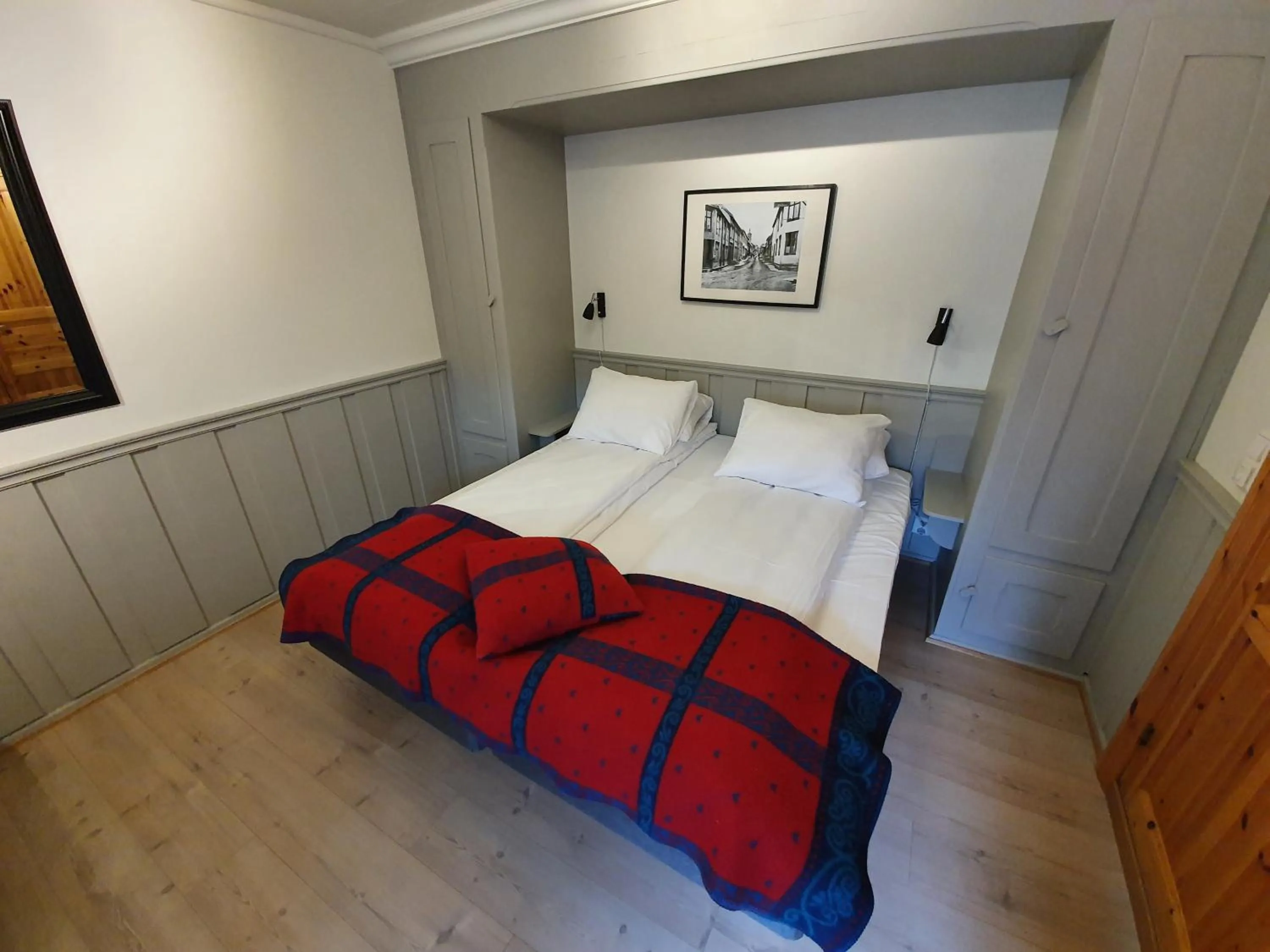 Bedroom, Bed in Vertshuset Røros