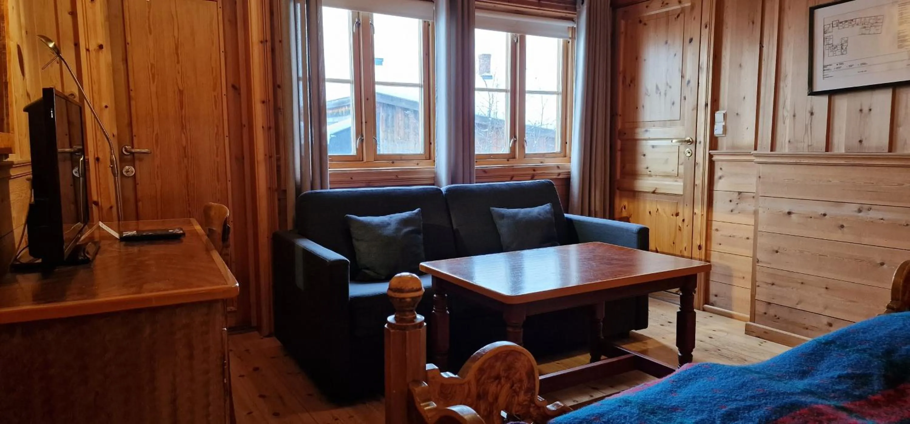 Living room in Vertshuset Røros