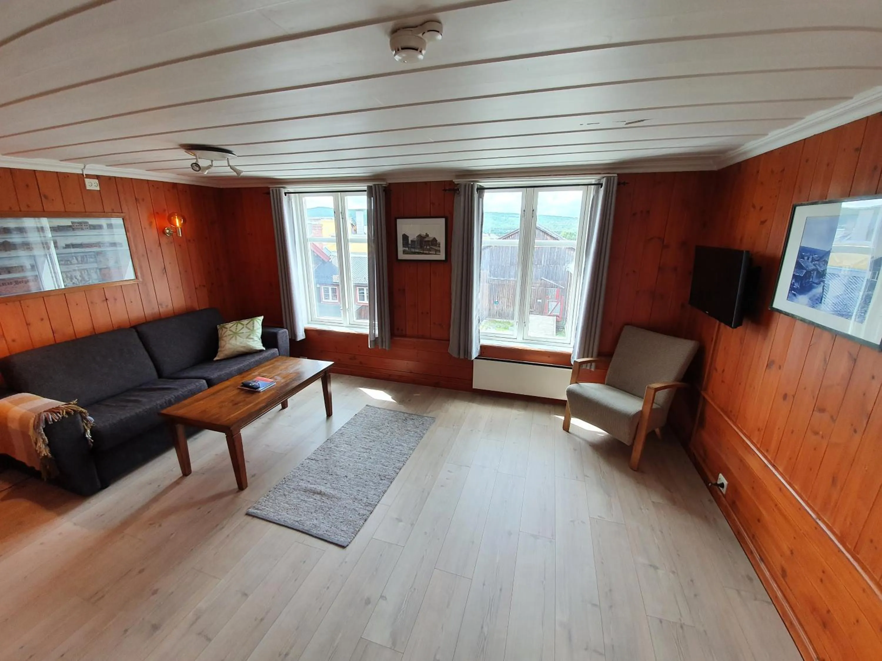 Living room in Vertshuset Røros