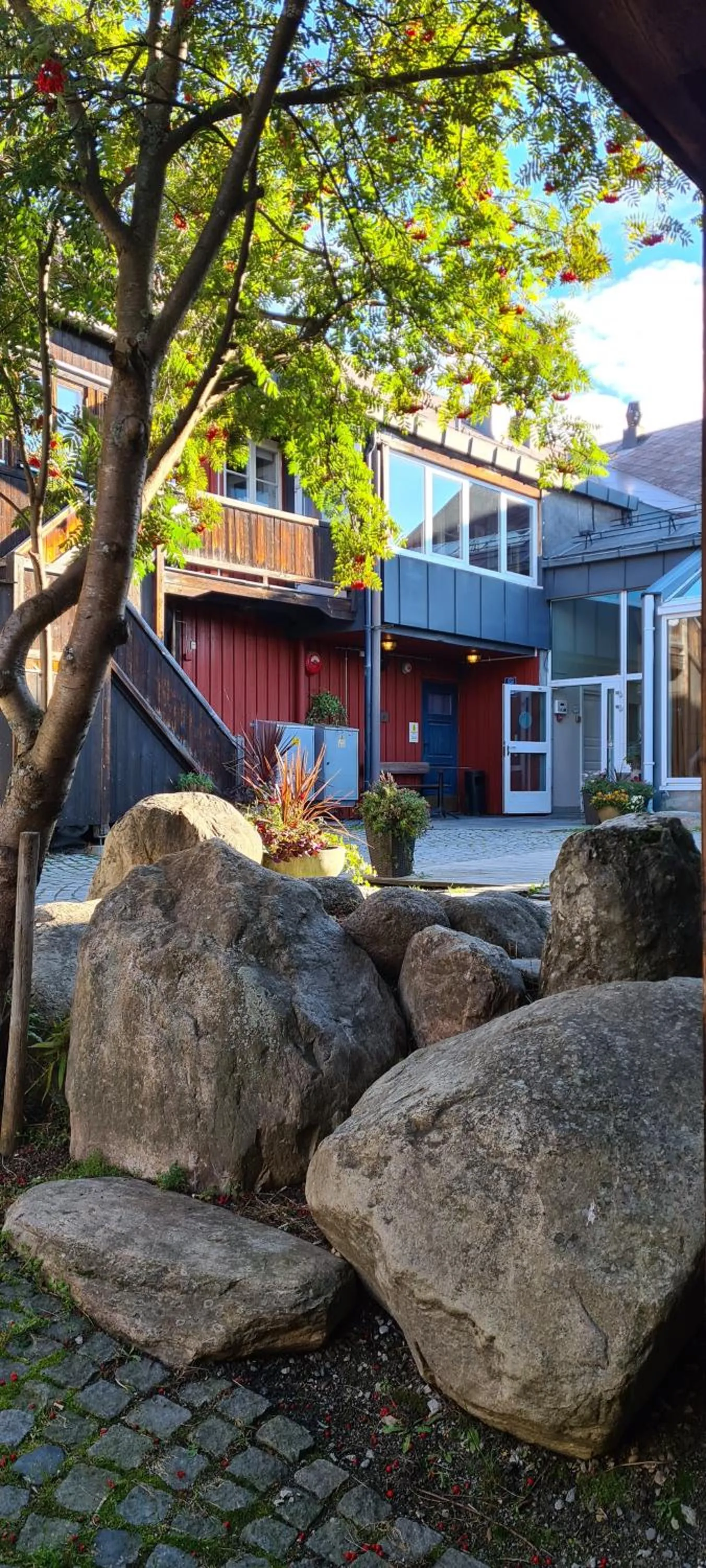 Garden in Vertshuset Røros