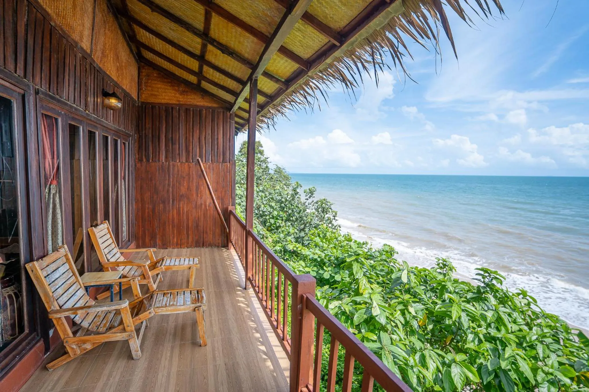 Balcony/Terrace in Koh Jum Resort