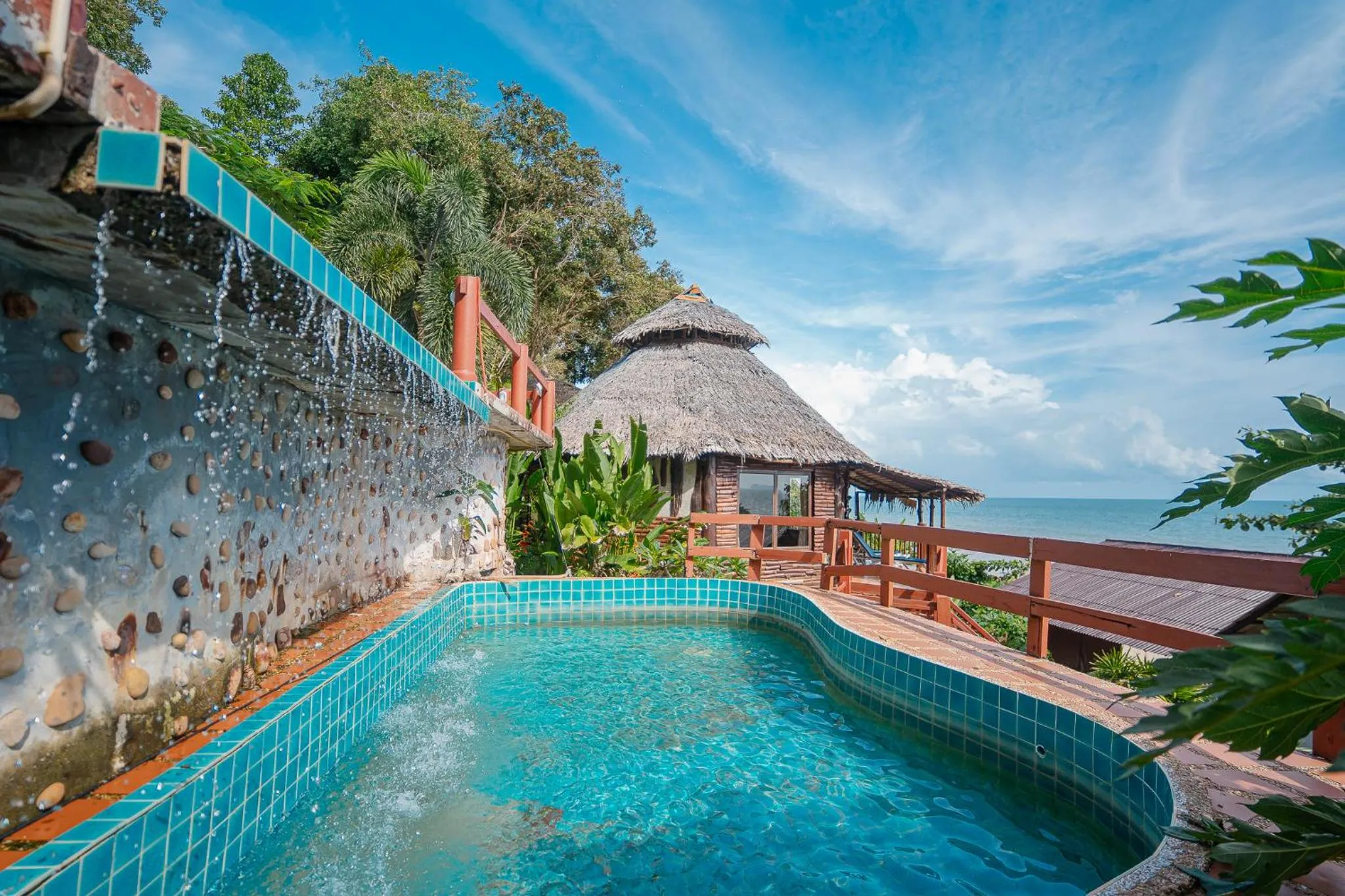 Swimming pool in Koh Jum Resort