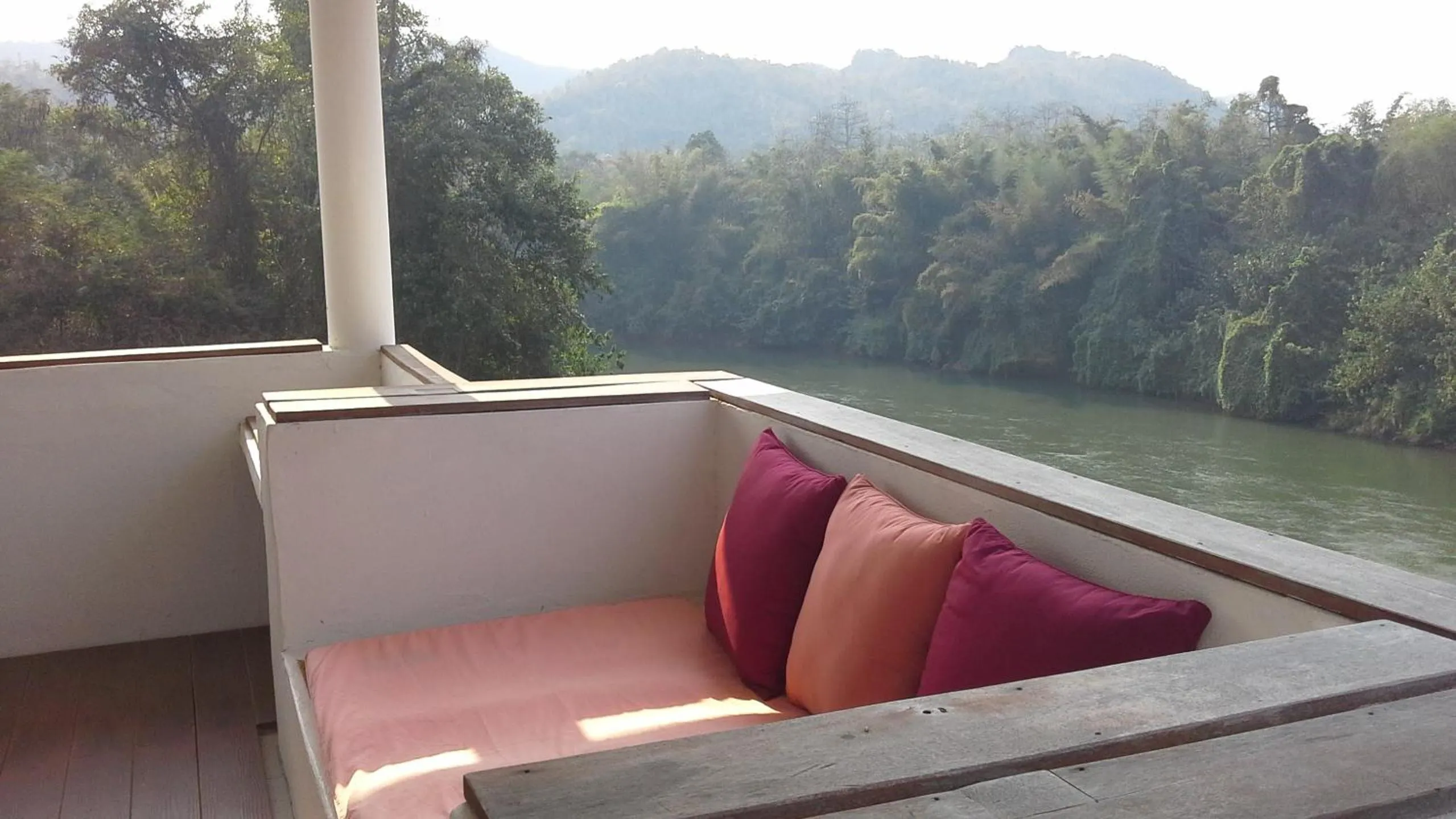 River view in Chasorn Riverside Resort