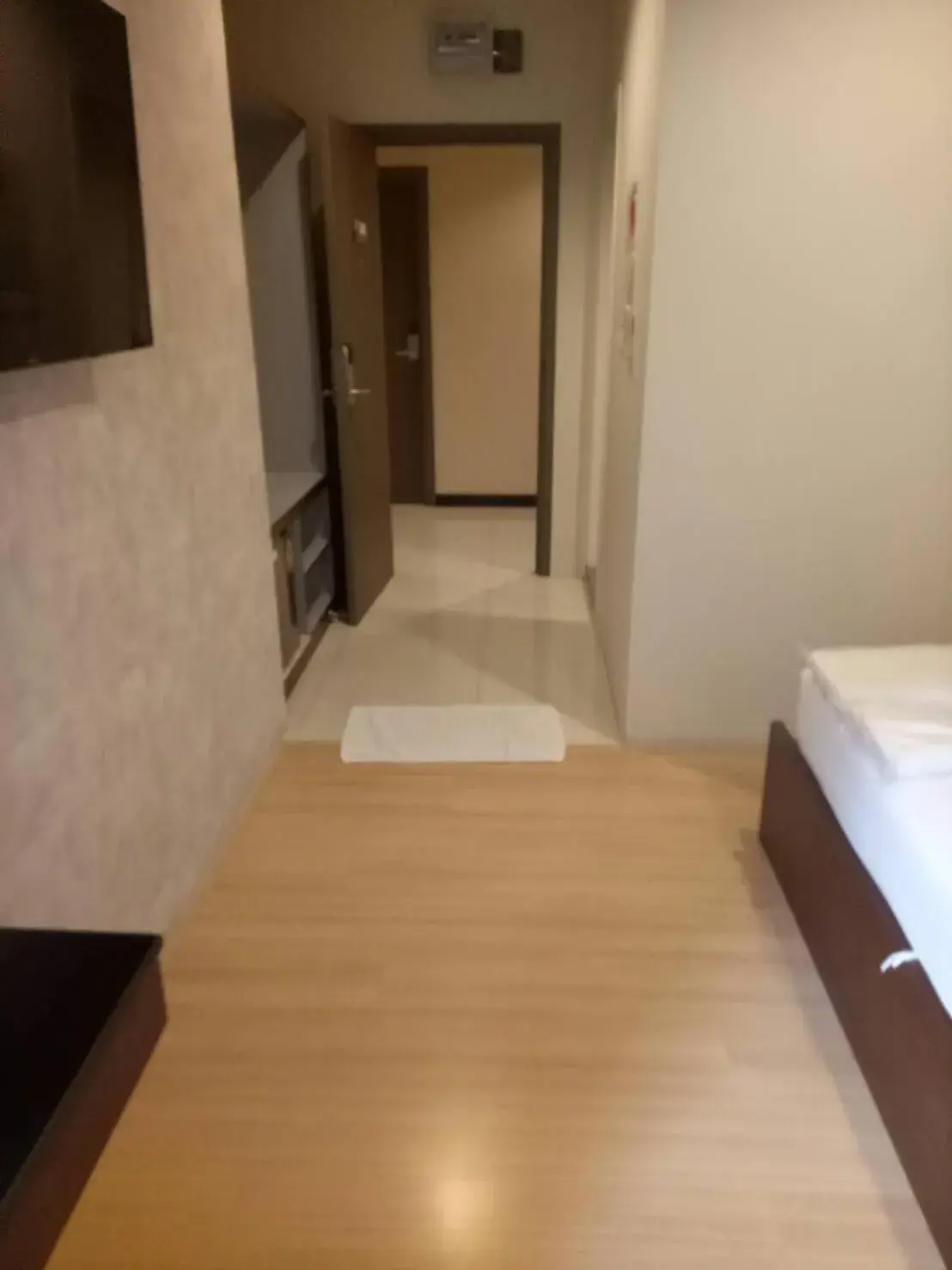 Bed in The Y Smart Hotel Bed in The Y Smart Hotel