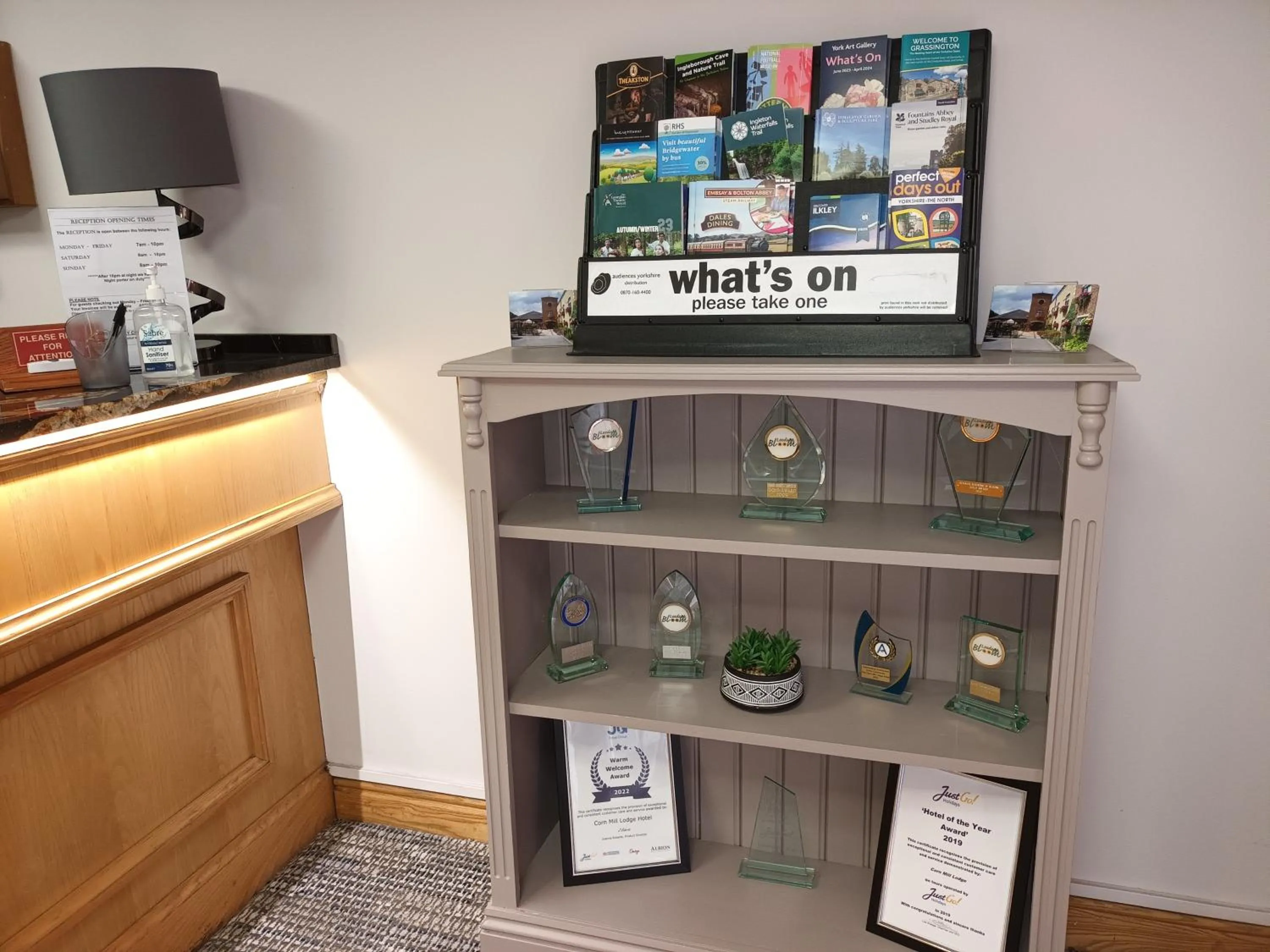 Lobby or reception in Corn Mill Lodge Hotel