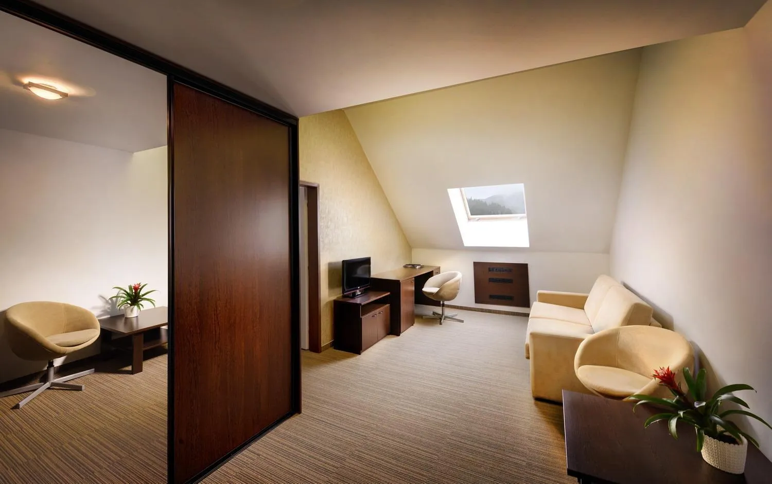 Bed in Hotel Grand Jasná