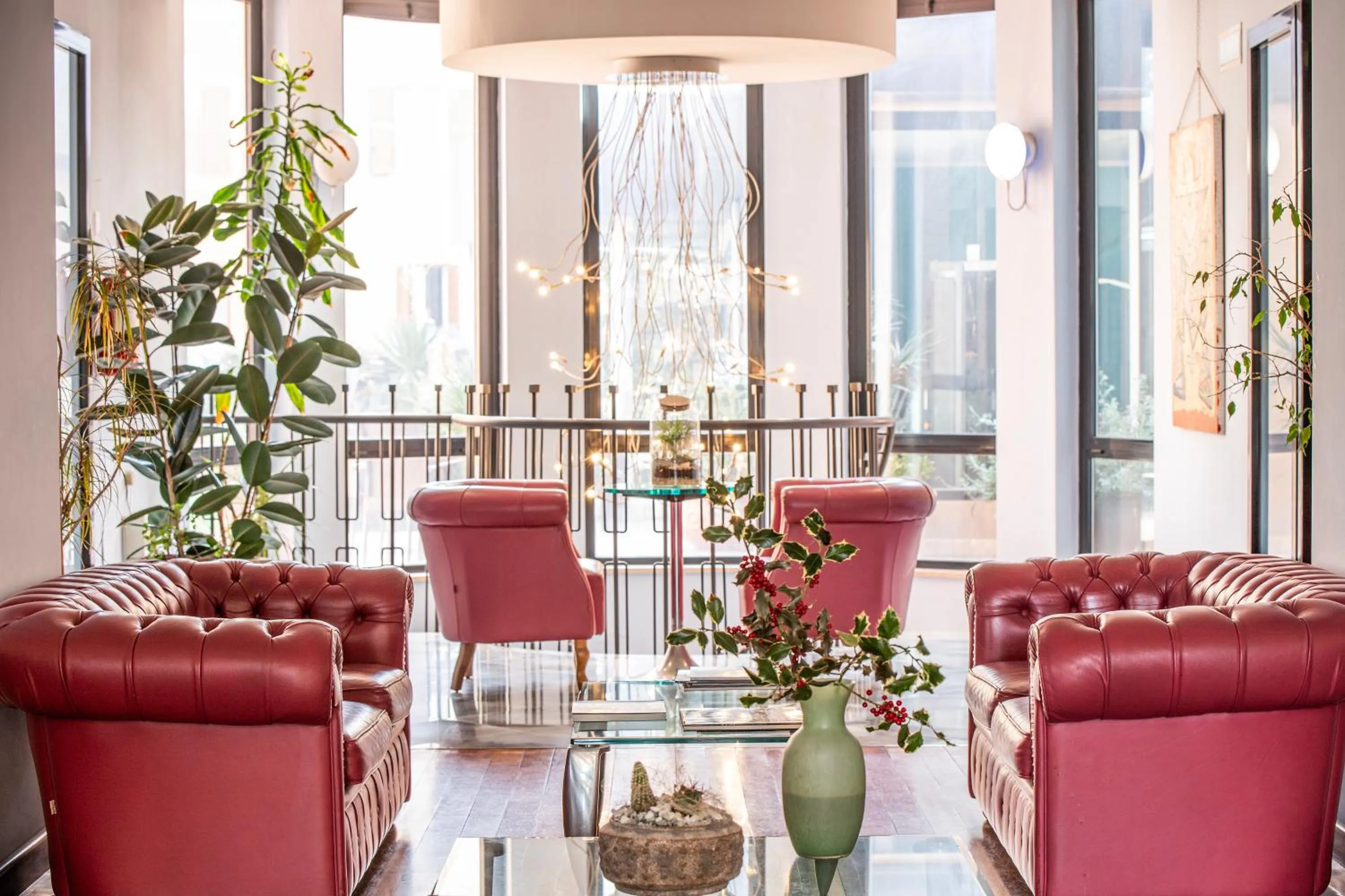 Lobby or reception in Hotel Michelangelo Palace & SPA