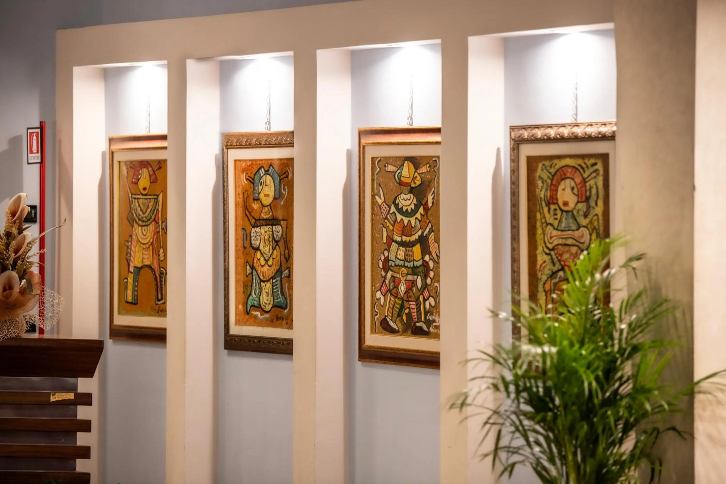 Lobby or reception in Hotel Michelangelo Palace & SPA