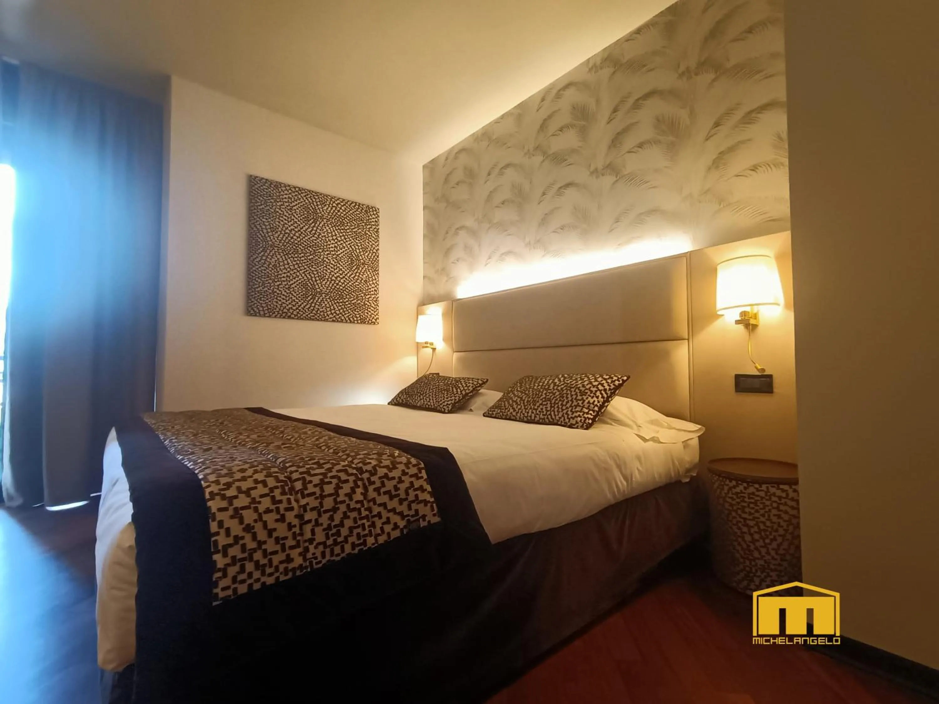 Bedroom, Bed in Hotel Michelangelo Palace & SPA