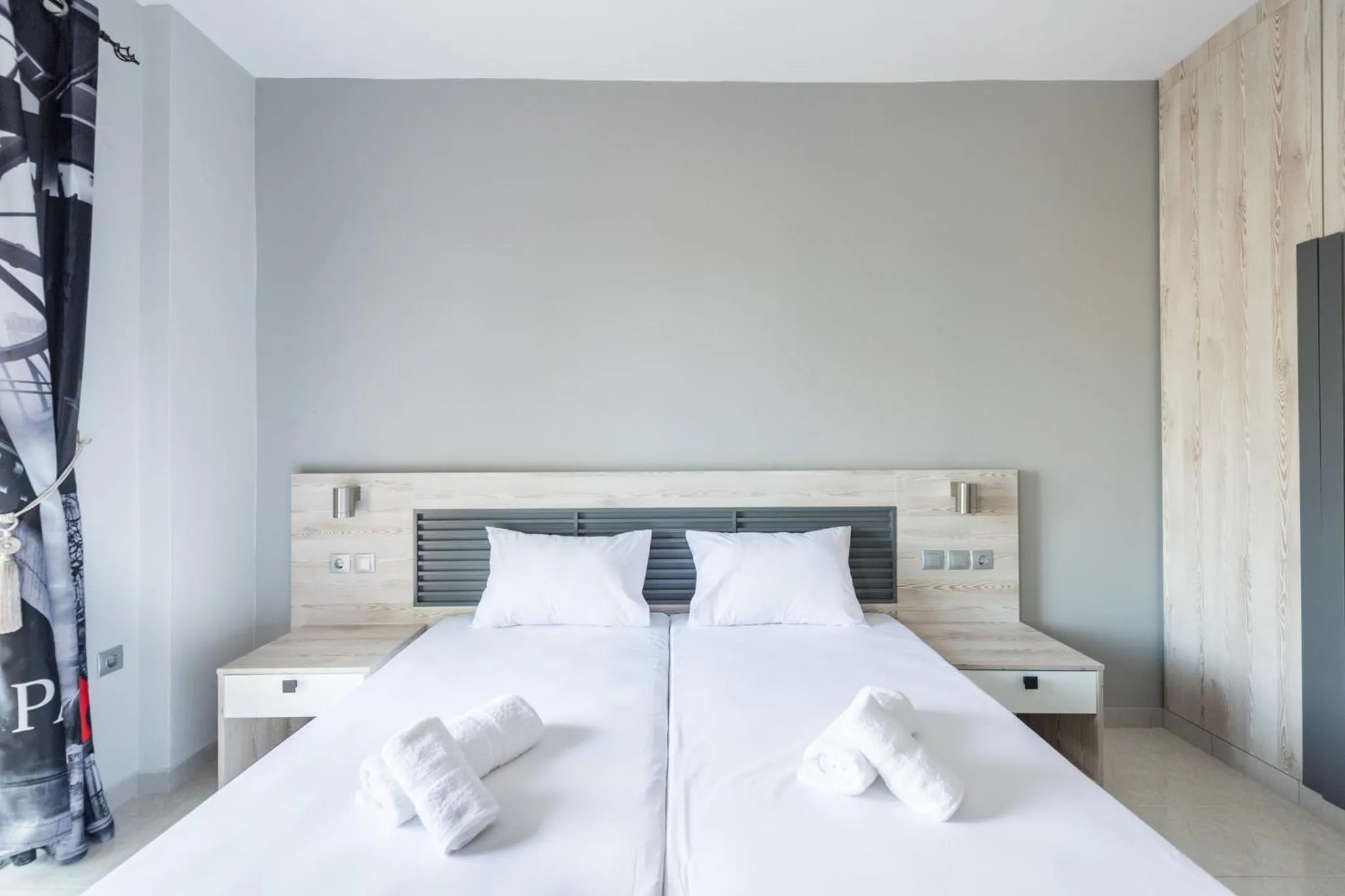 Bed in Maritina Apartments