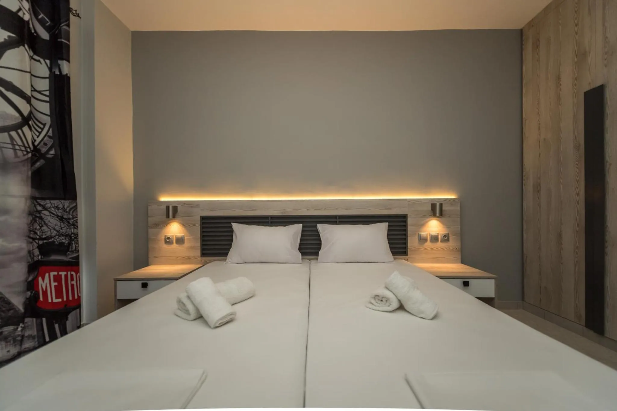 Bed in Maritina Apartments