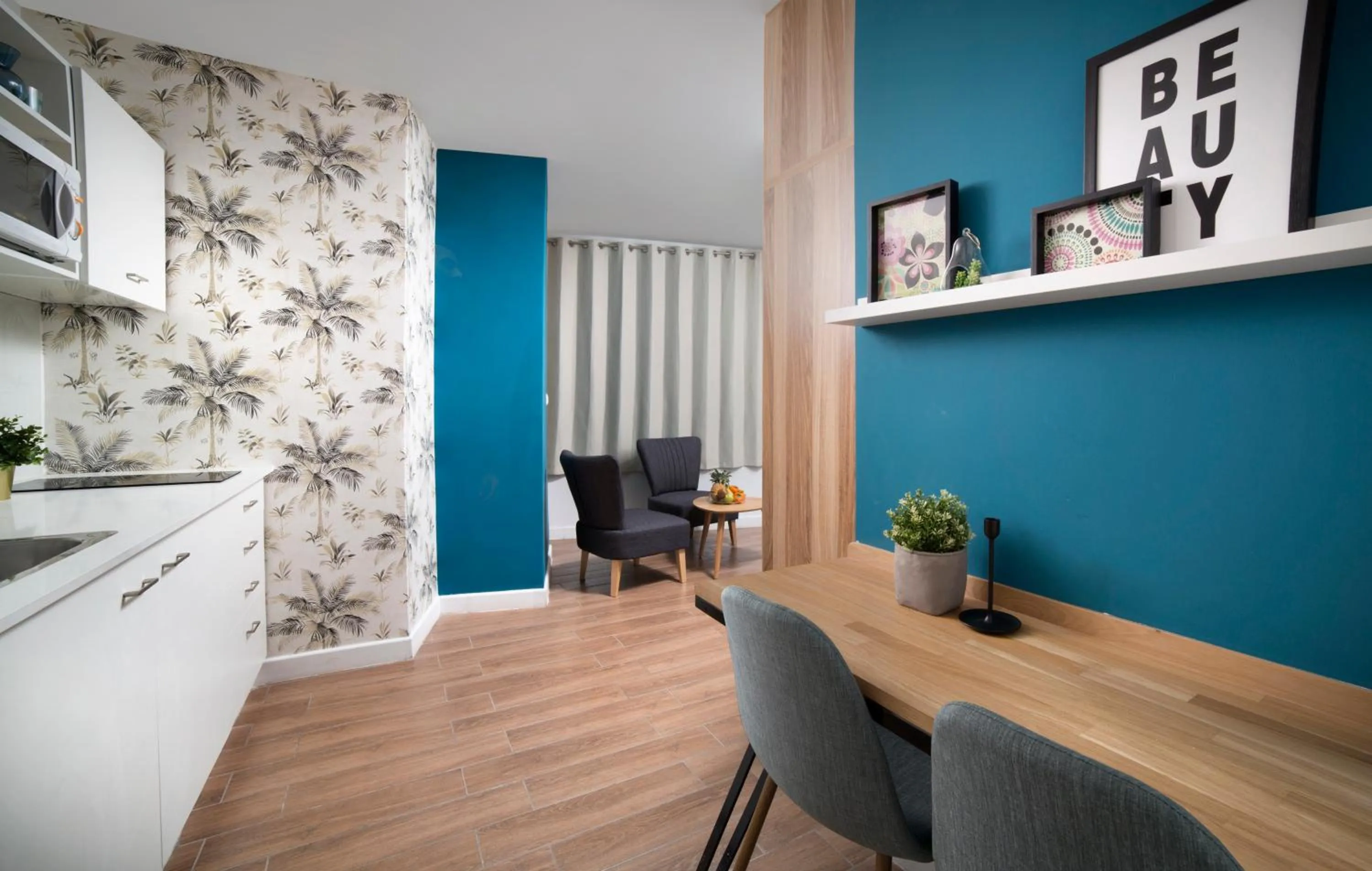 Kitchen or kitchenette in Diana Hotel