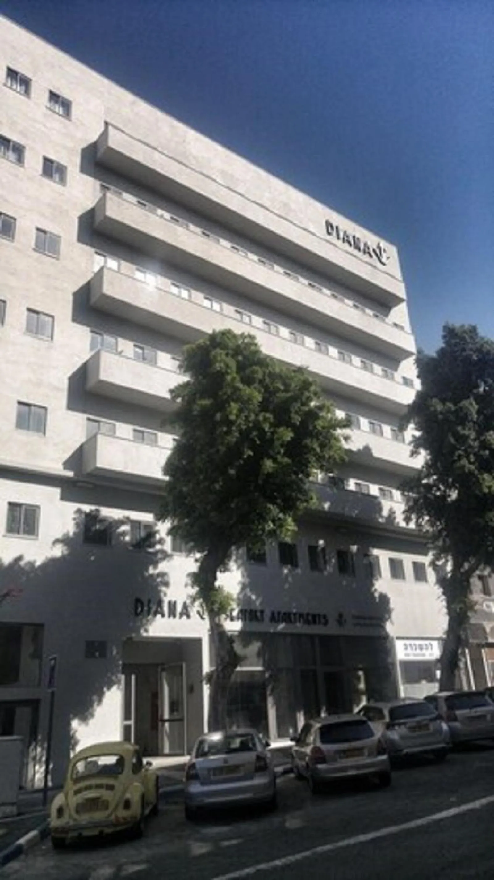 Property building in Diana Hotel