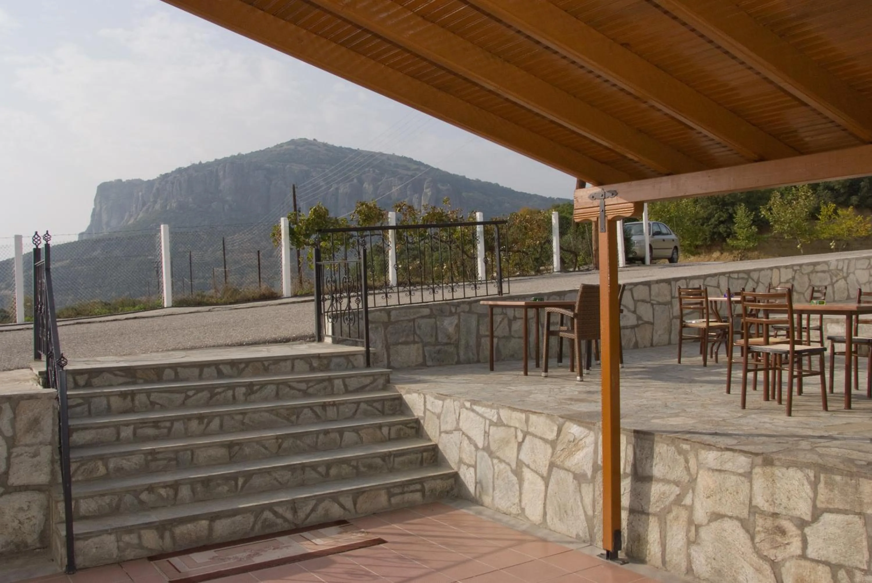 Balcony/Terrace in Guesthouse Arsenis