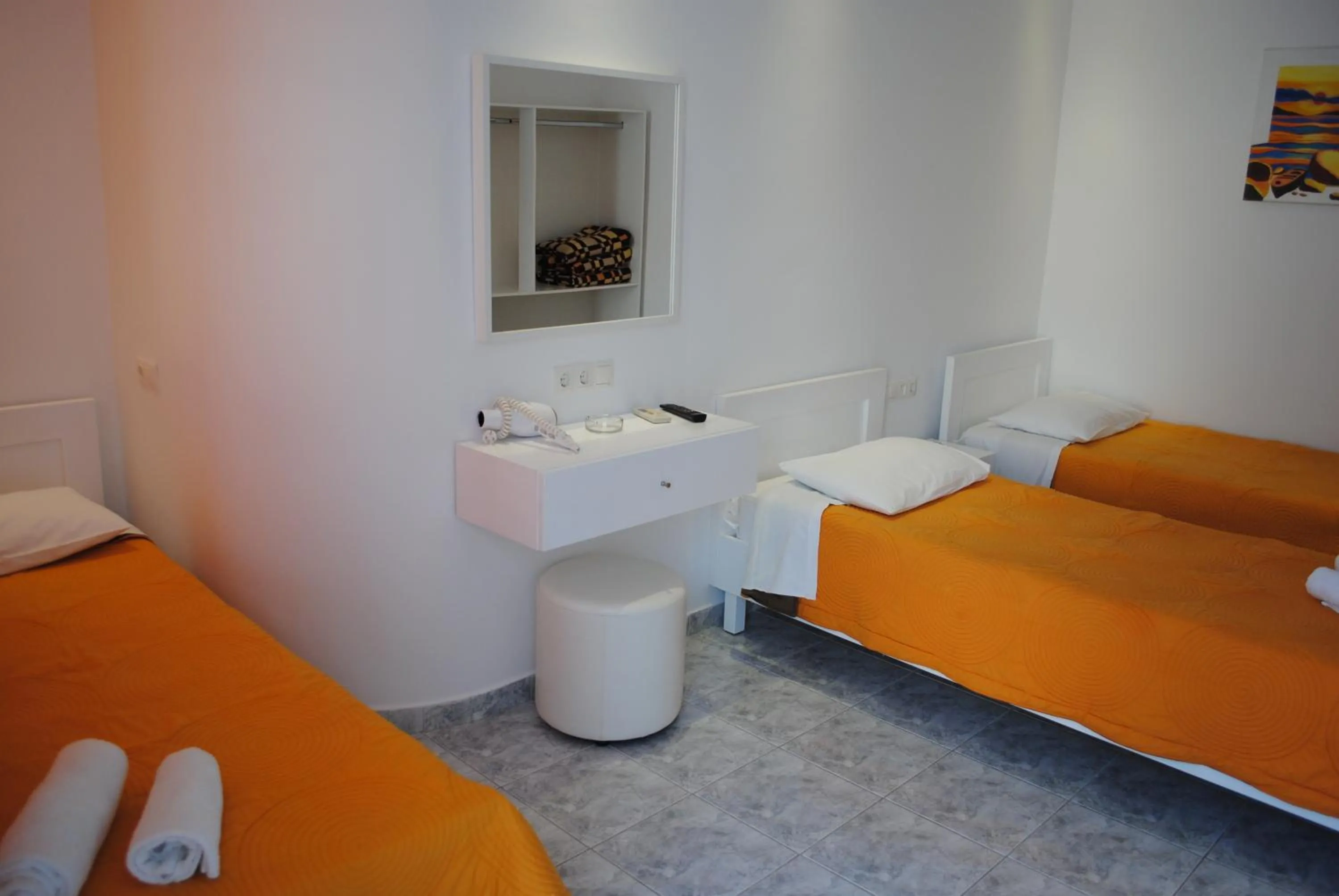 Bedroom, Bed in Hotel Milena