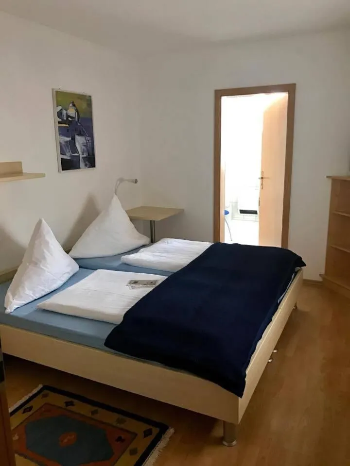 Bedroom, Bed in Landgasthof Feihl