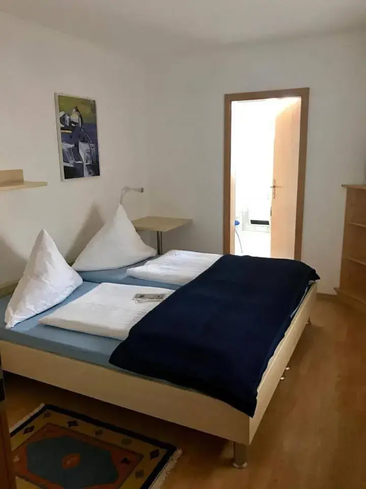 Bedroom, Bed in Landgasthof Feihl