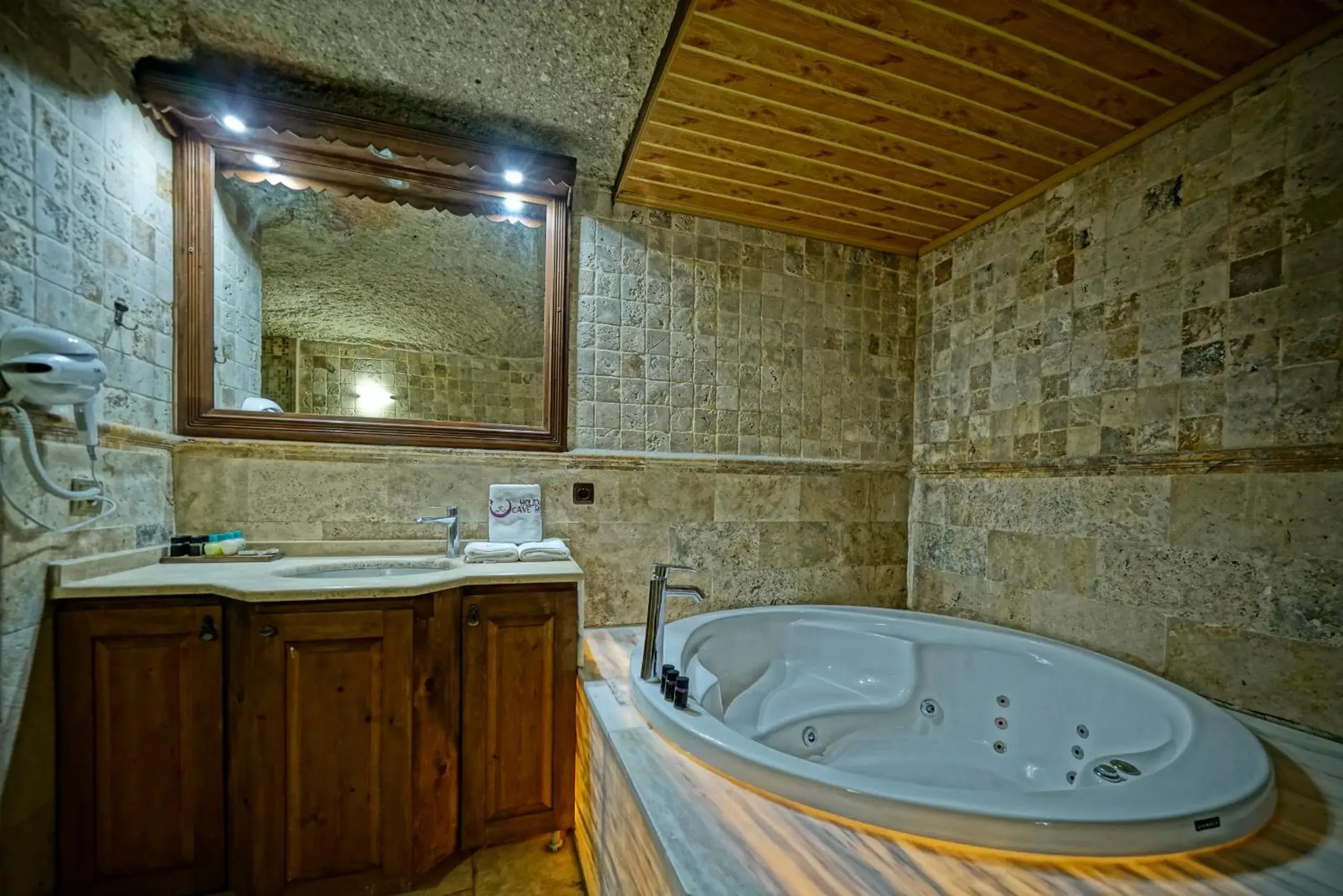 Bathroom in Holiday Cave Hotel Bathroom in Holiday Cave Hotel