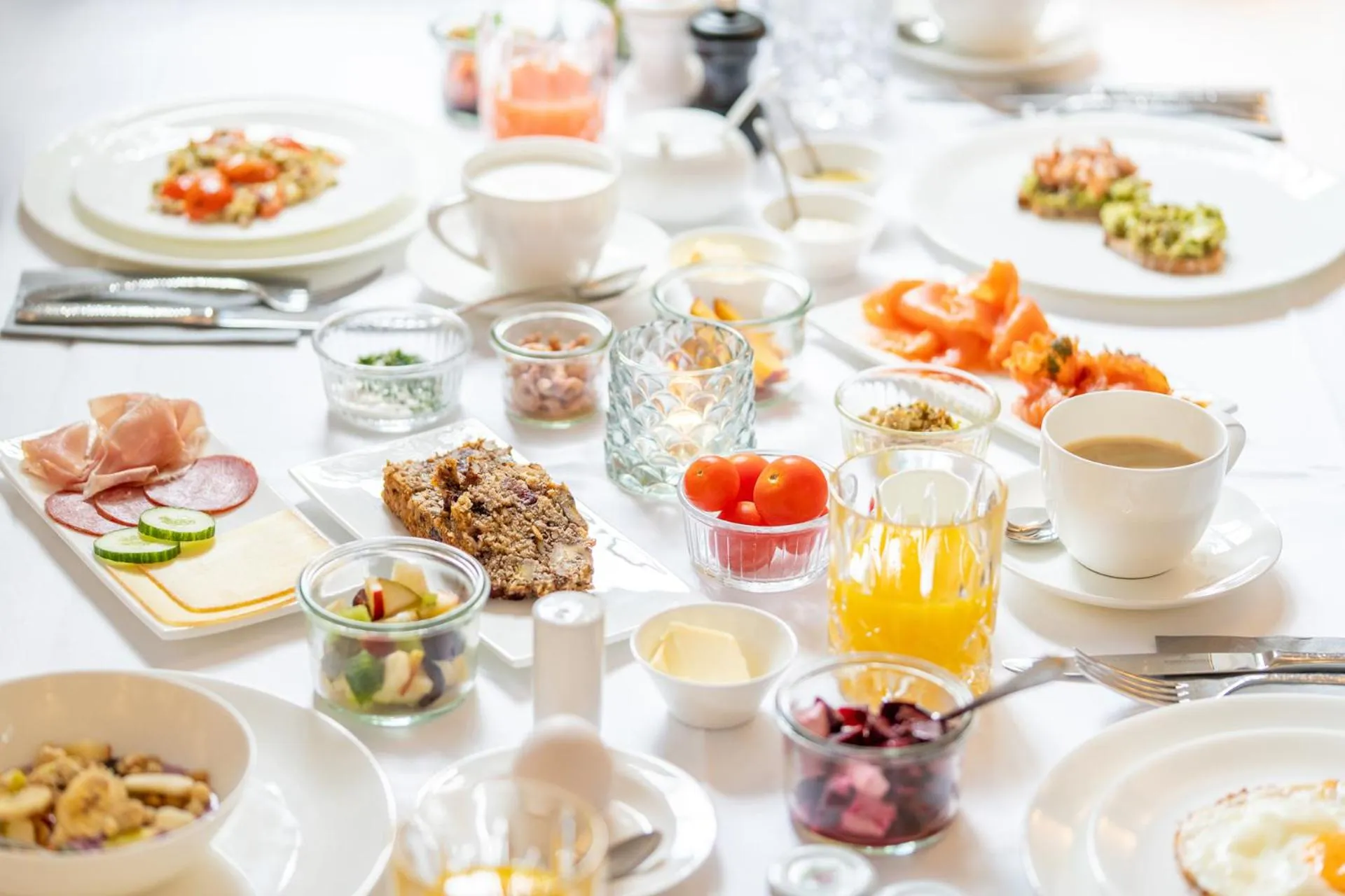 Breakfast in Jaumann's Südwind Sylt