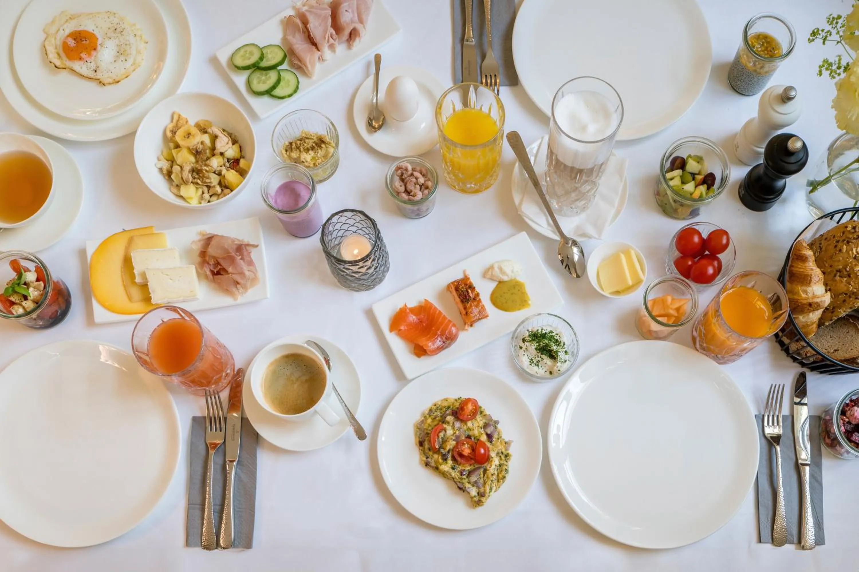 Breakfast in Jaumann's Südwind Sylt