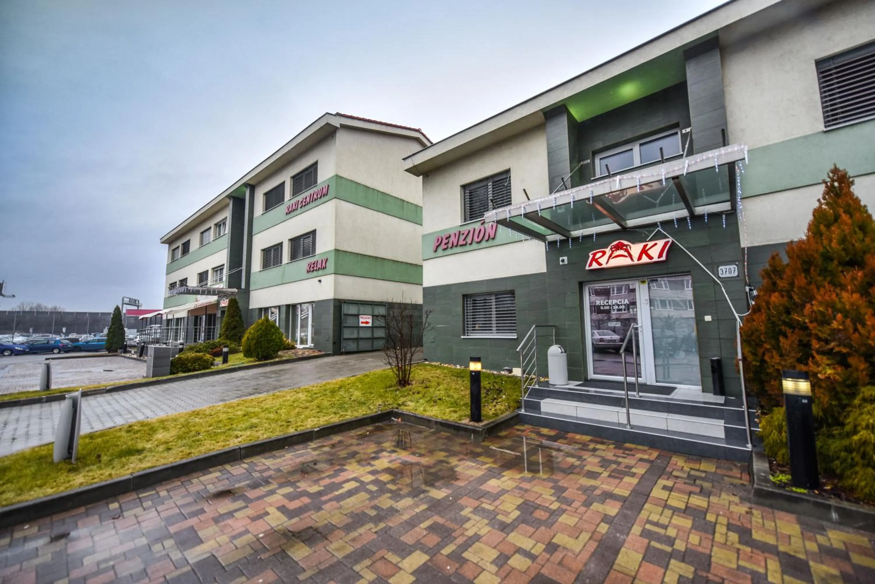 Facade/entrance in Penzion RAKI