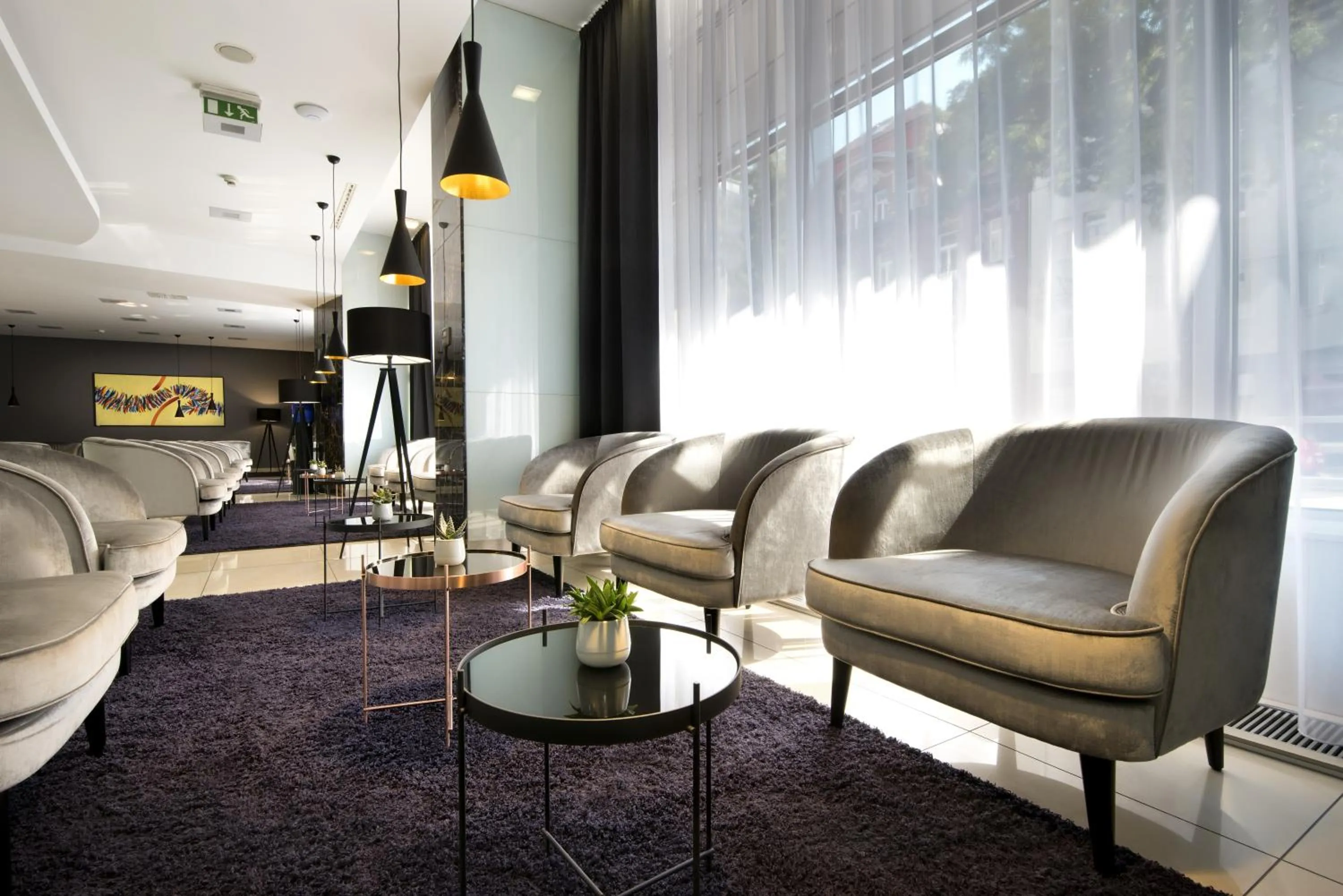 Lobby or reception in Hotel Tatra