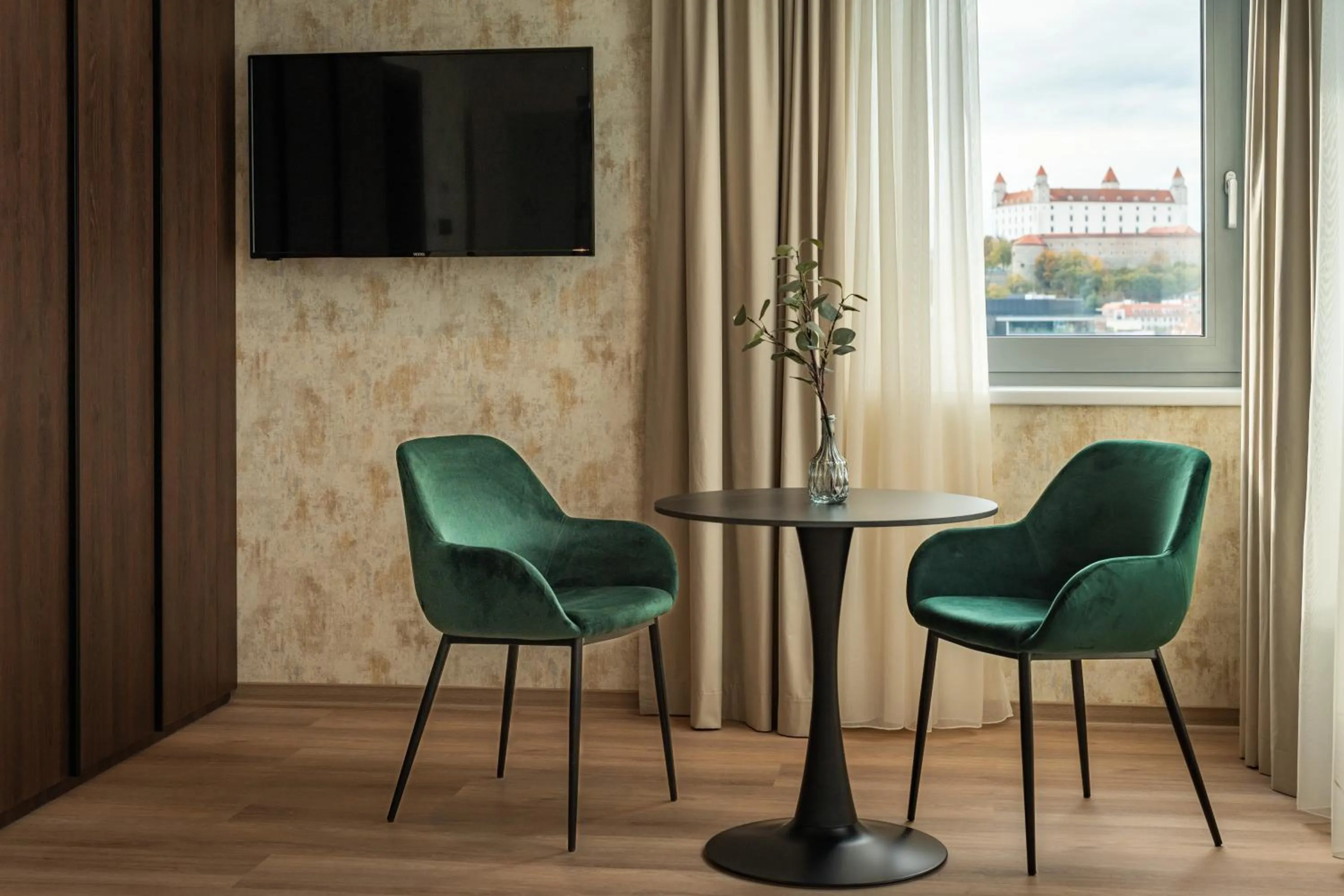 Seating area in Hotel Tatra