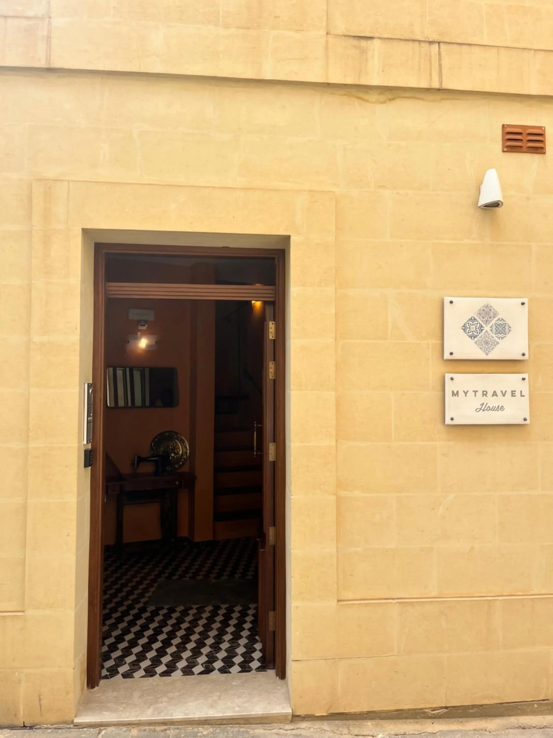 Facade/entrance in My Travel House