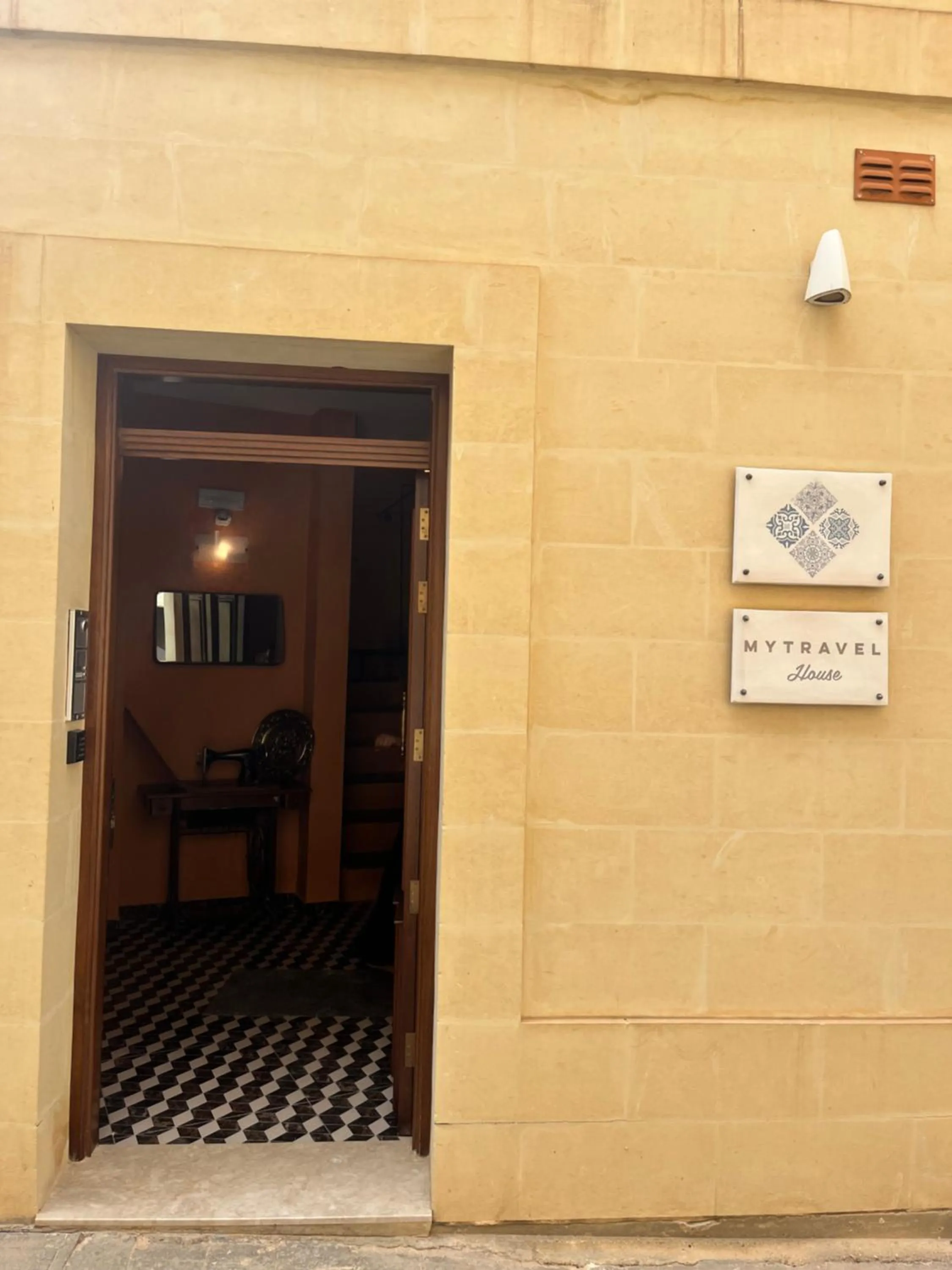 Facade/entrance in My Travel House