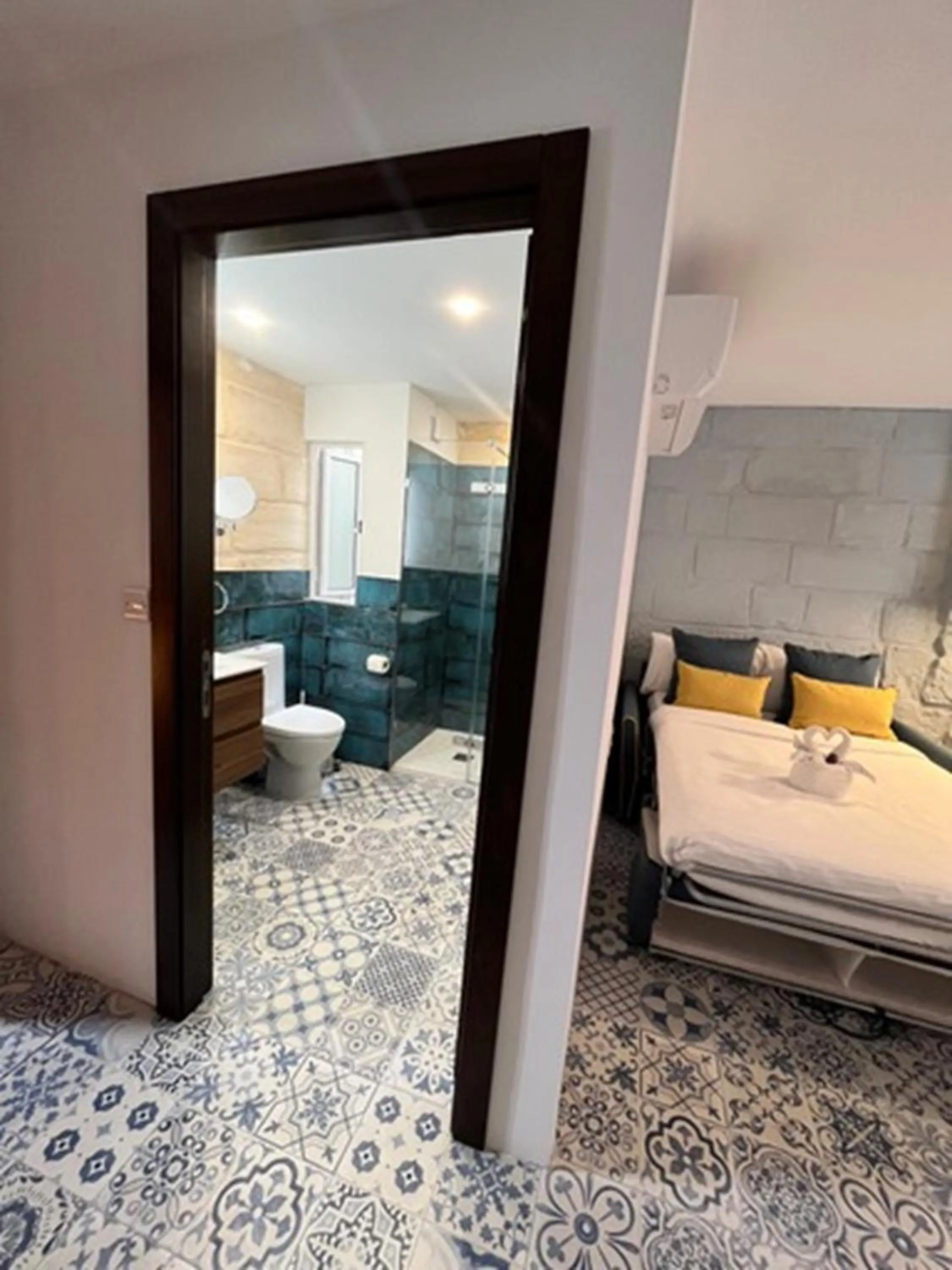 Photo of the whole room, Bed in My Travel House