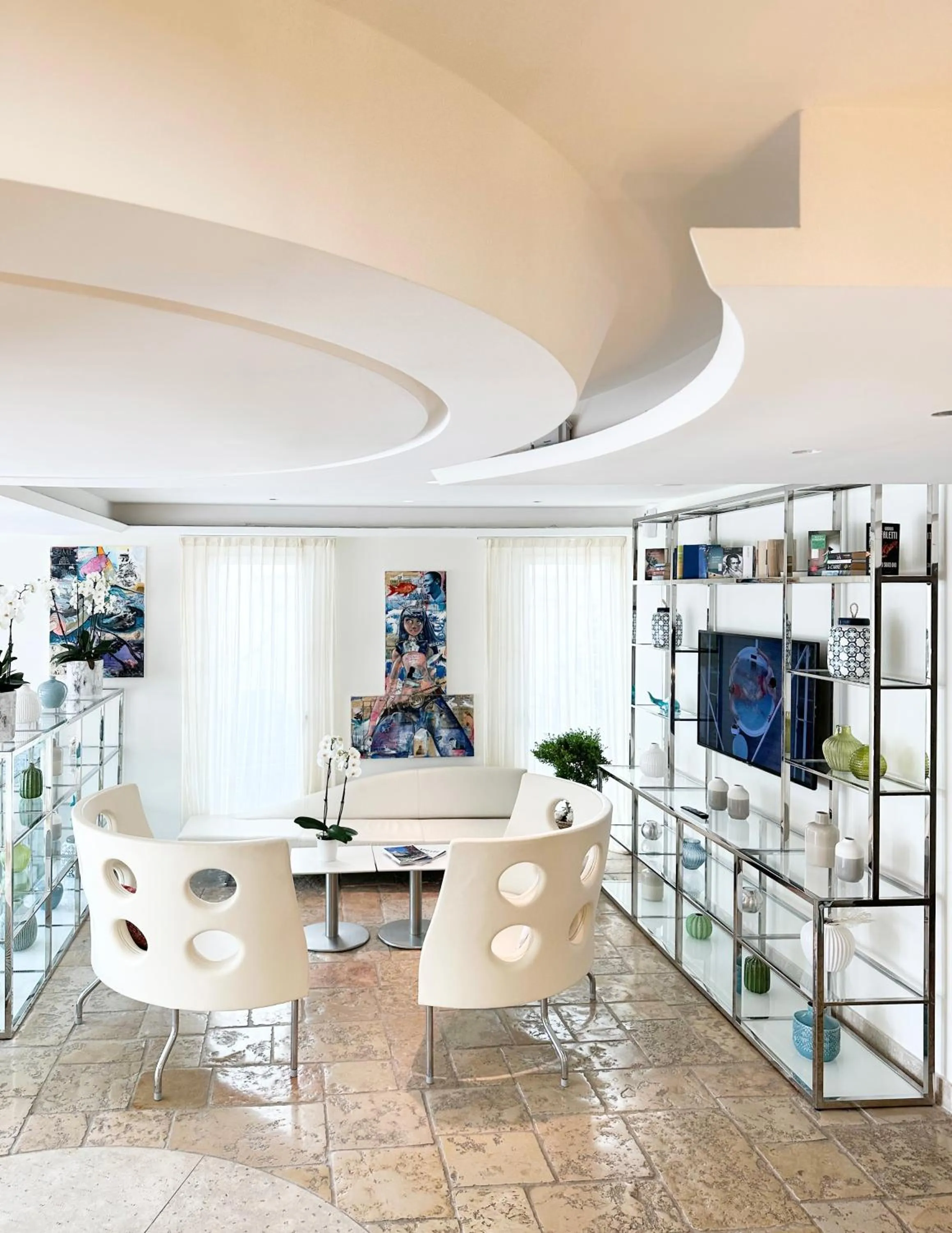 Lobby or reception in Hotel Villa Blu Capri