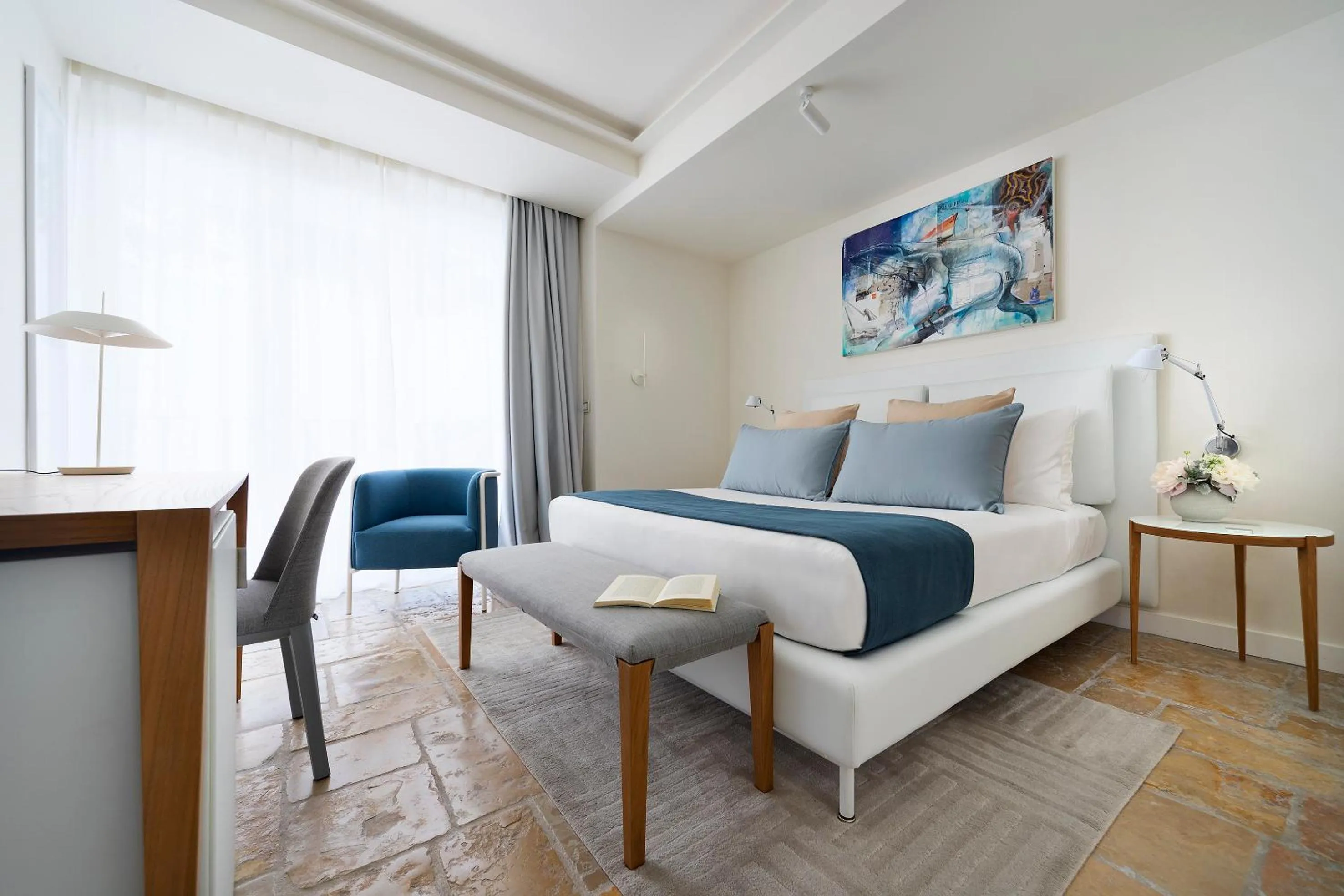 Bedroom in Hotel Villa Blu Capri