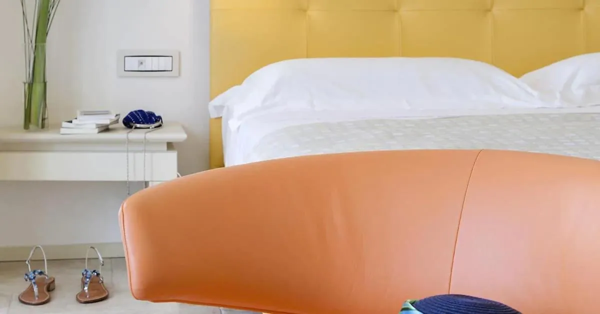 Bedroom in Hotel Villa Blu Capri