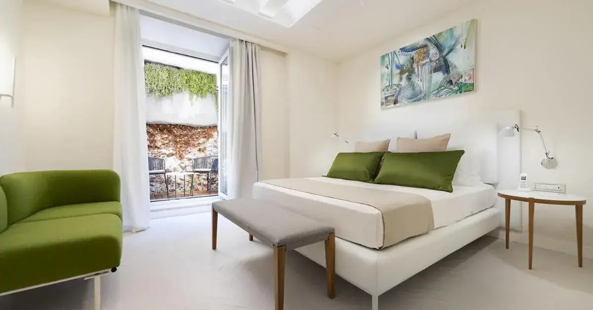 Bedroom in Hotel Villa Blu Capri Bedroom in Hotel Villa Blu Capri