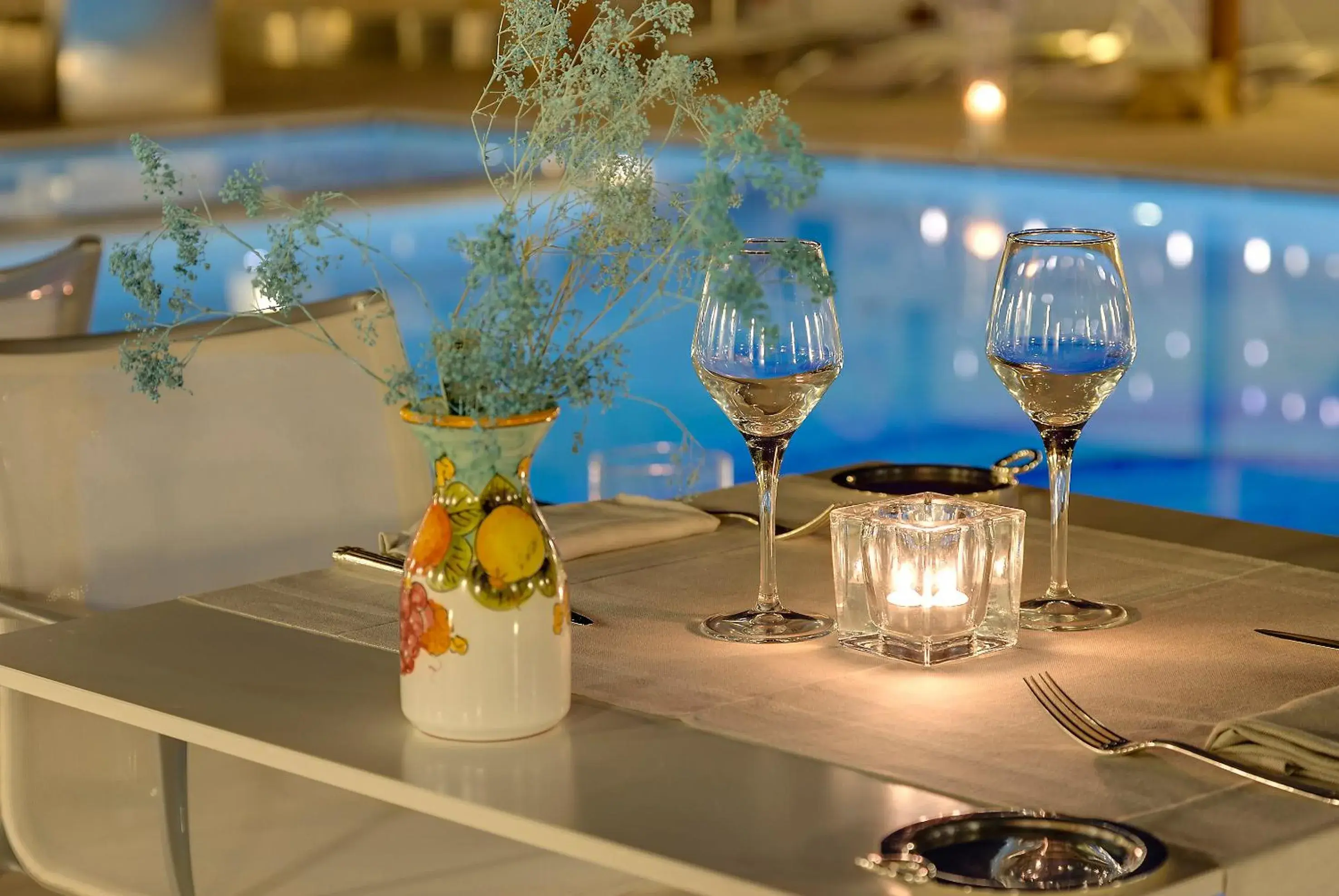 Food and drinks in Hotel Villa Blu Capri Food and drinks in Hotel Villa Blu Capri