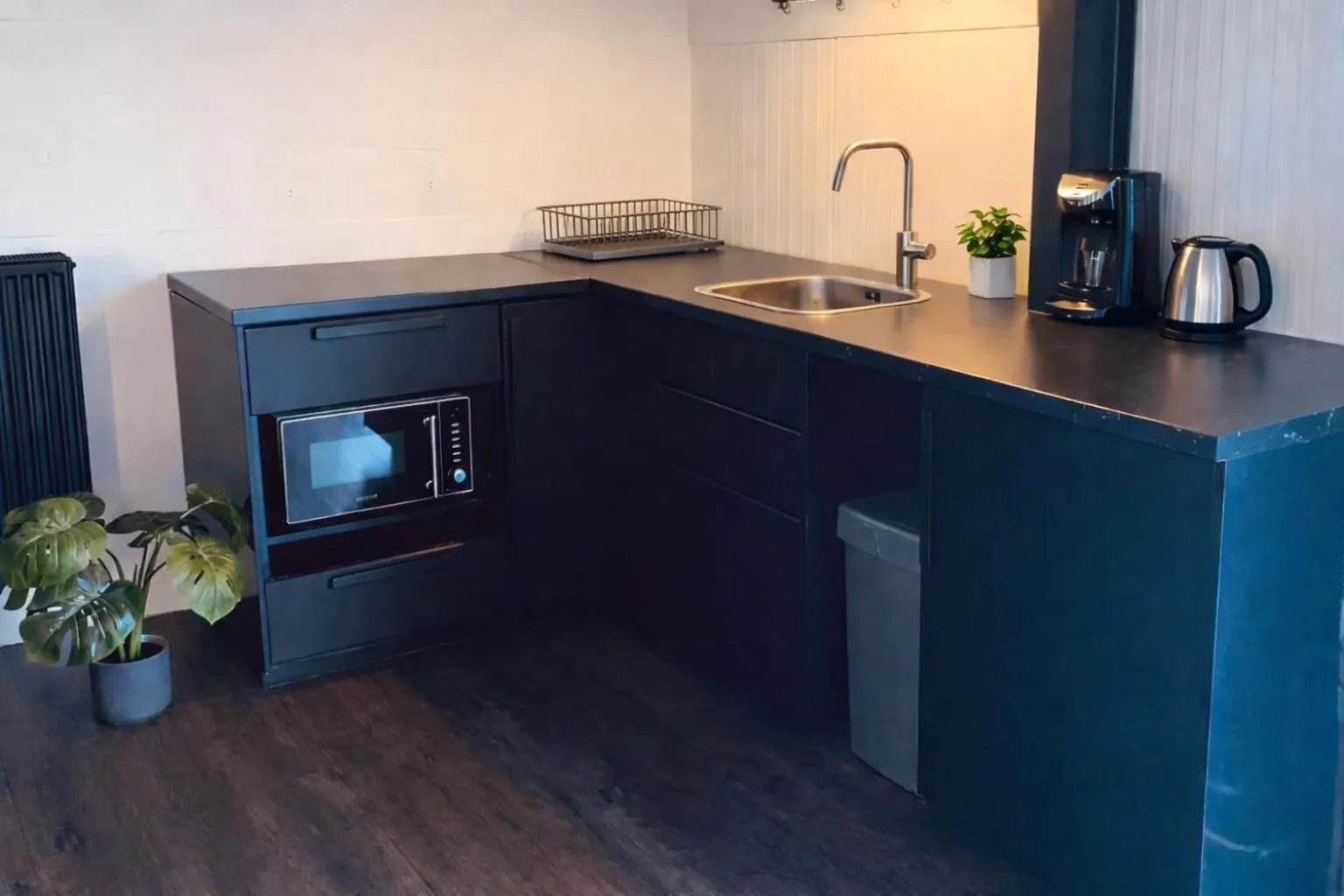 Boathouse Amsterdam with bikes