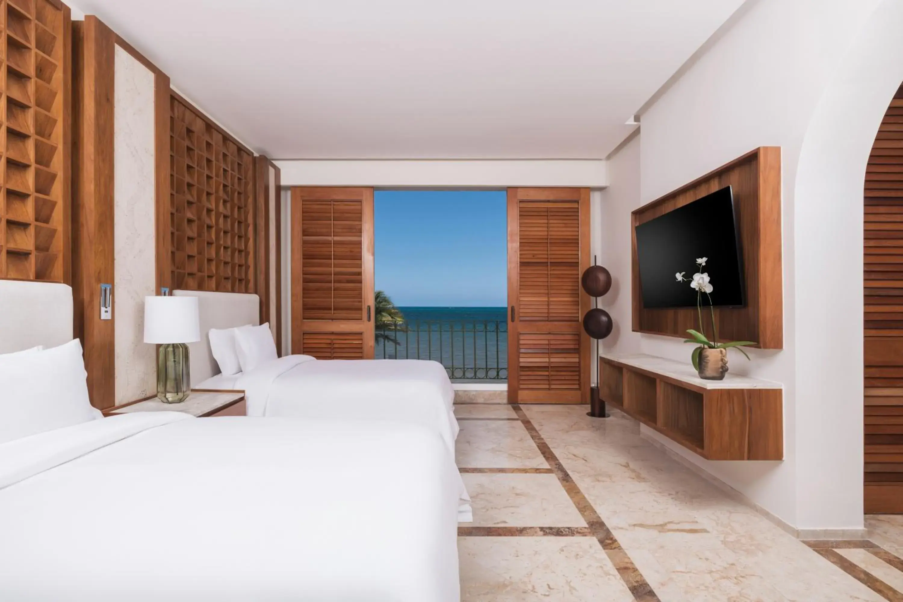 Luxury, Suite, 2 Double, Ocean view, Balcony - single occupancy in Paraiso de la Bonita, a Luxury Collection Resort, Riviera Maya, Adult All-Inclusive Luxury, Suite, 2 Double, Ocean view, Balcony - single occupancy in Paraiso de la Bonita, a Luxury Collection Resort, Riviera Maya, Adult All-Inclusive