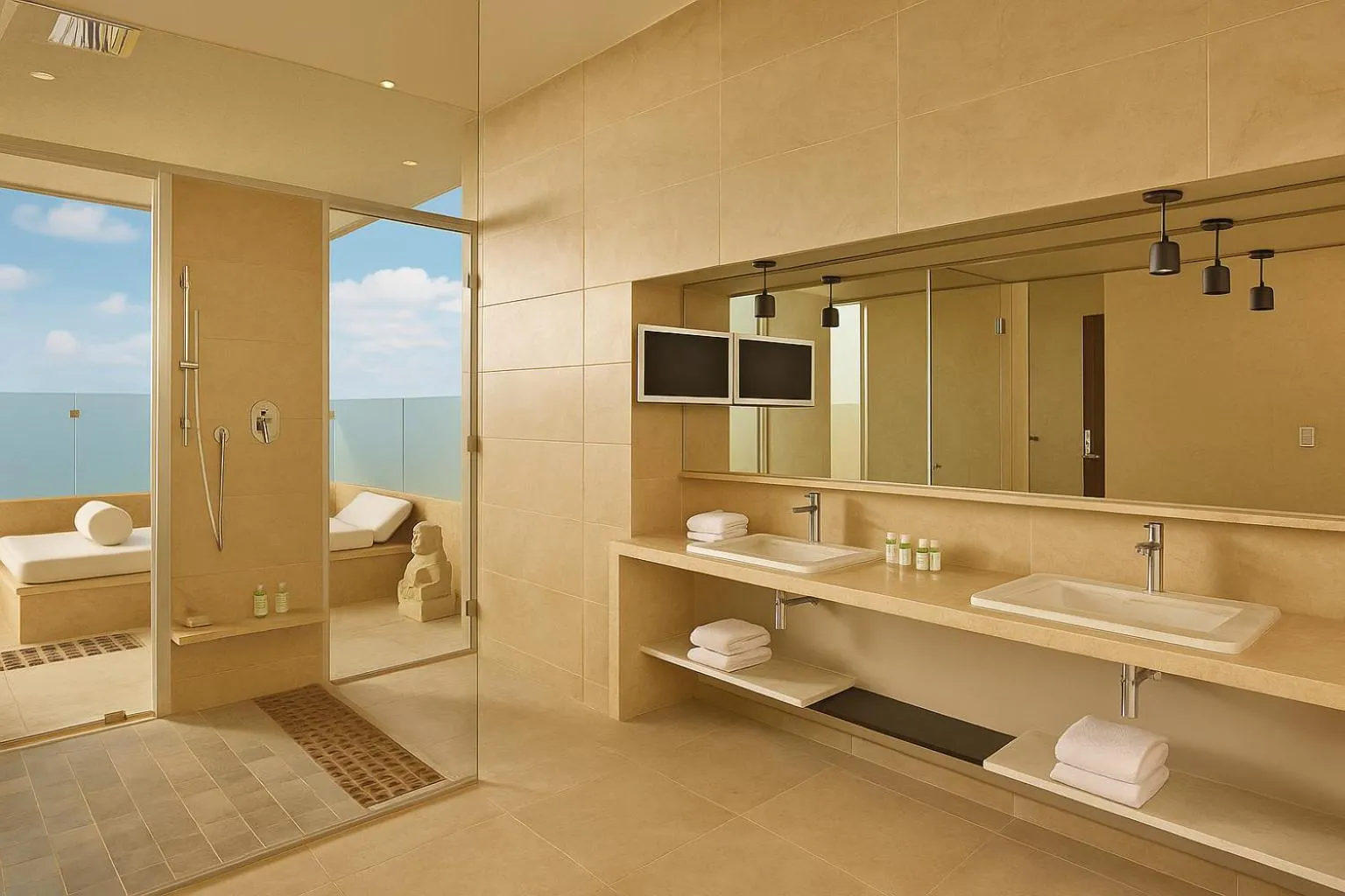 Shower in Paraiso de la Bonita Adult All-Inclusive, Member of Royalton Reserve Collection