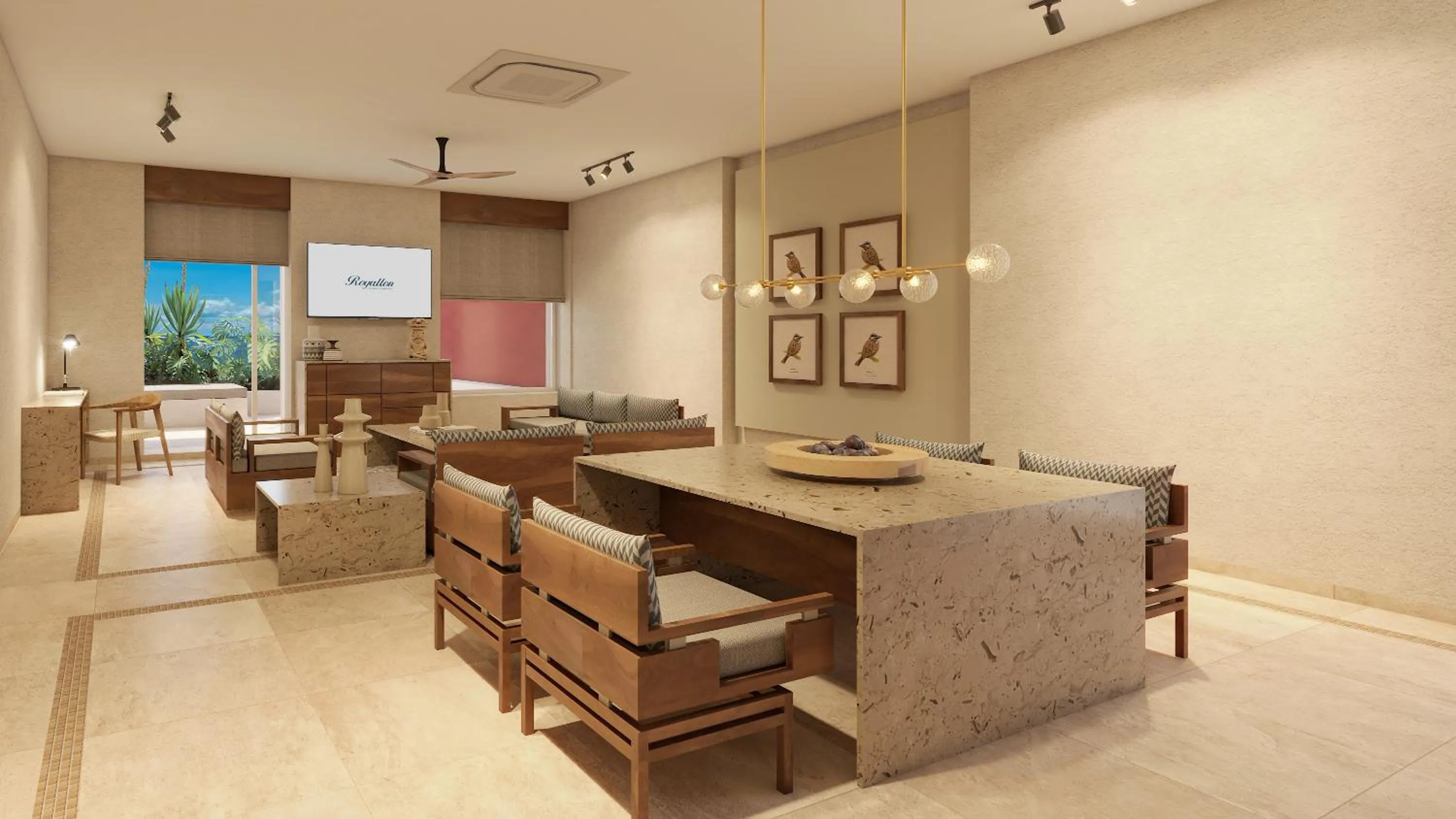 Living room in Paraiso de la Bonita Adult All-Inclusive, Member of Royalton Reserve Collection