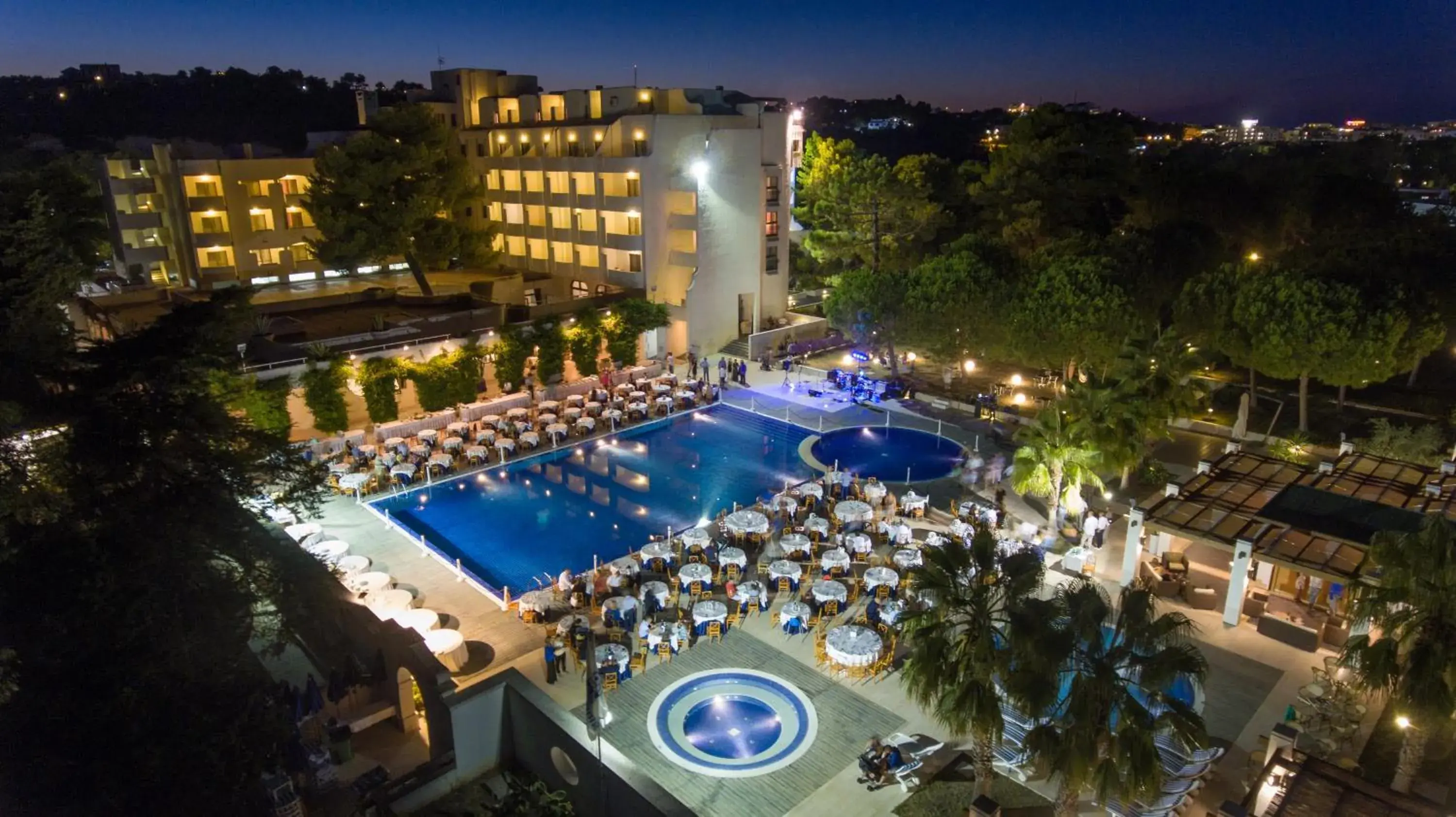 Bird's eye view in Pizzomunno Vieste Palace Hotel Bird's eye view in Pizzomunno Vieste Palace Hotel