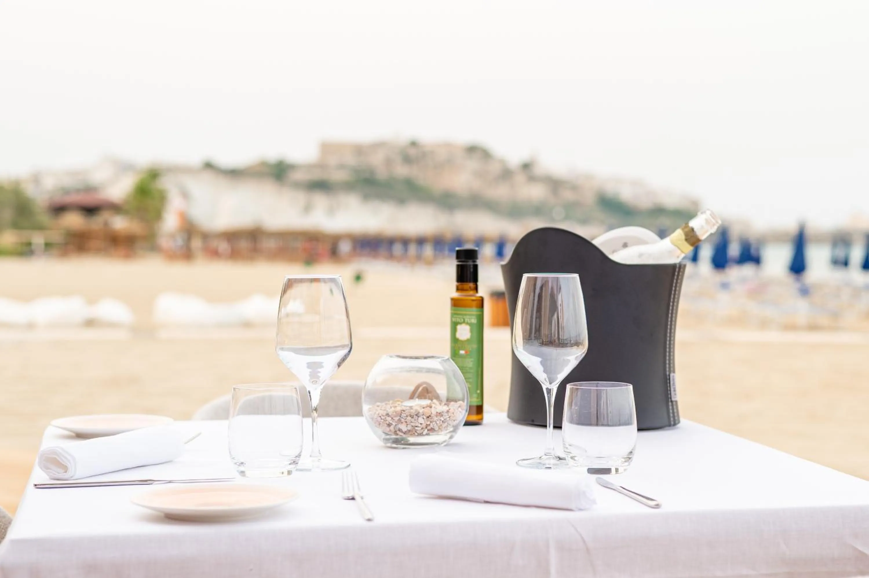 Beach in Pizzomunno Vieste Palace Hotel