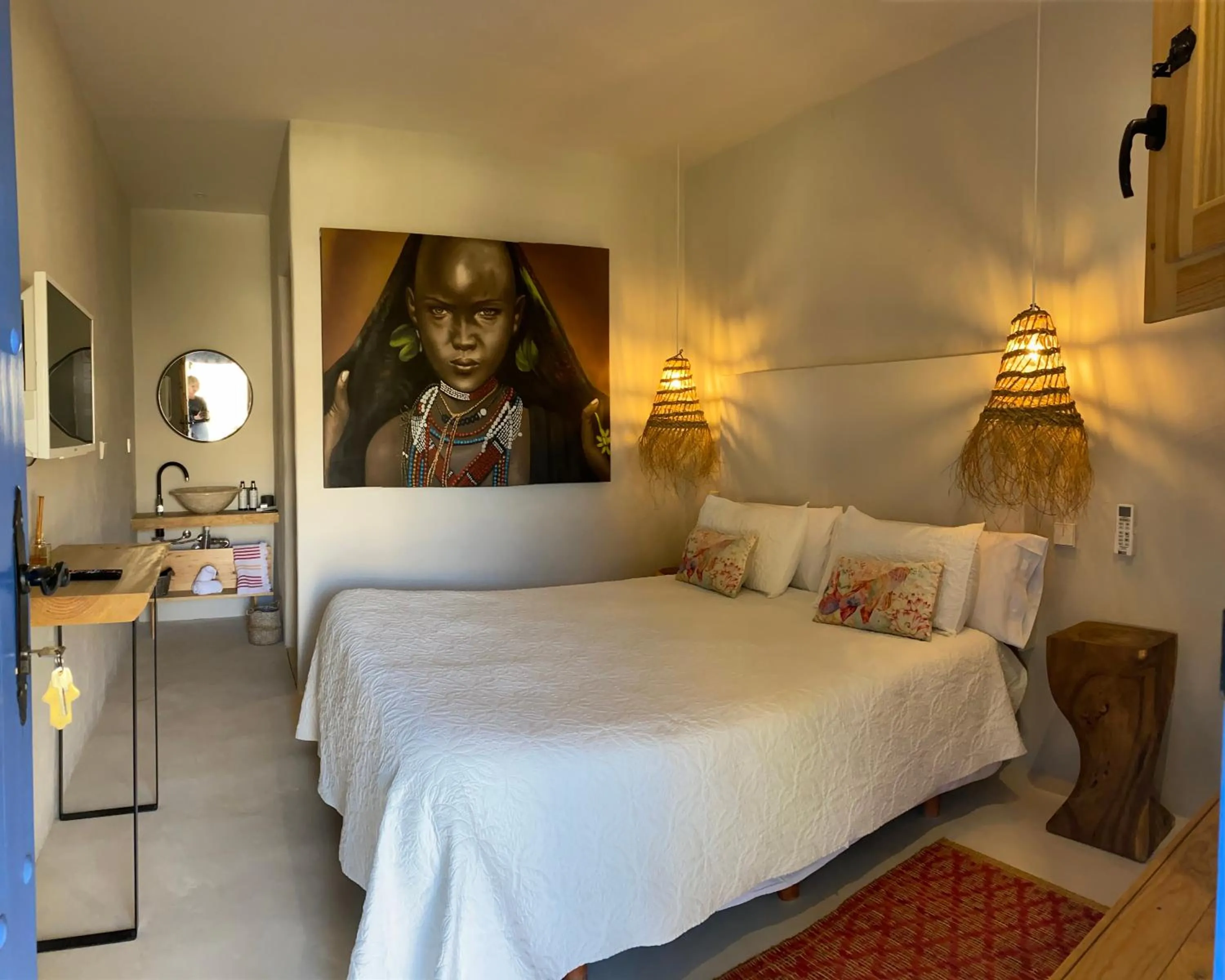 Photo of the whole room, Bed in Boho Suites Denia