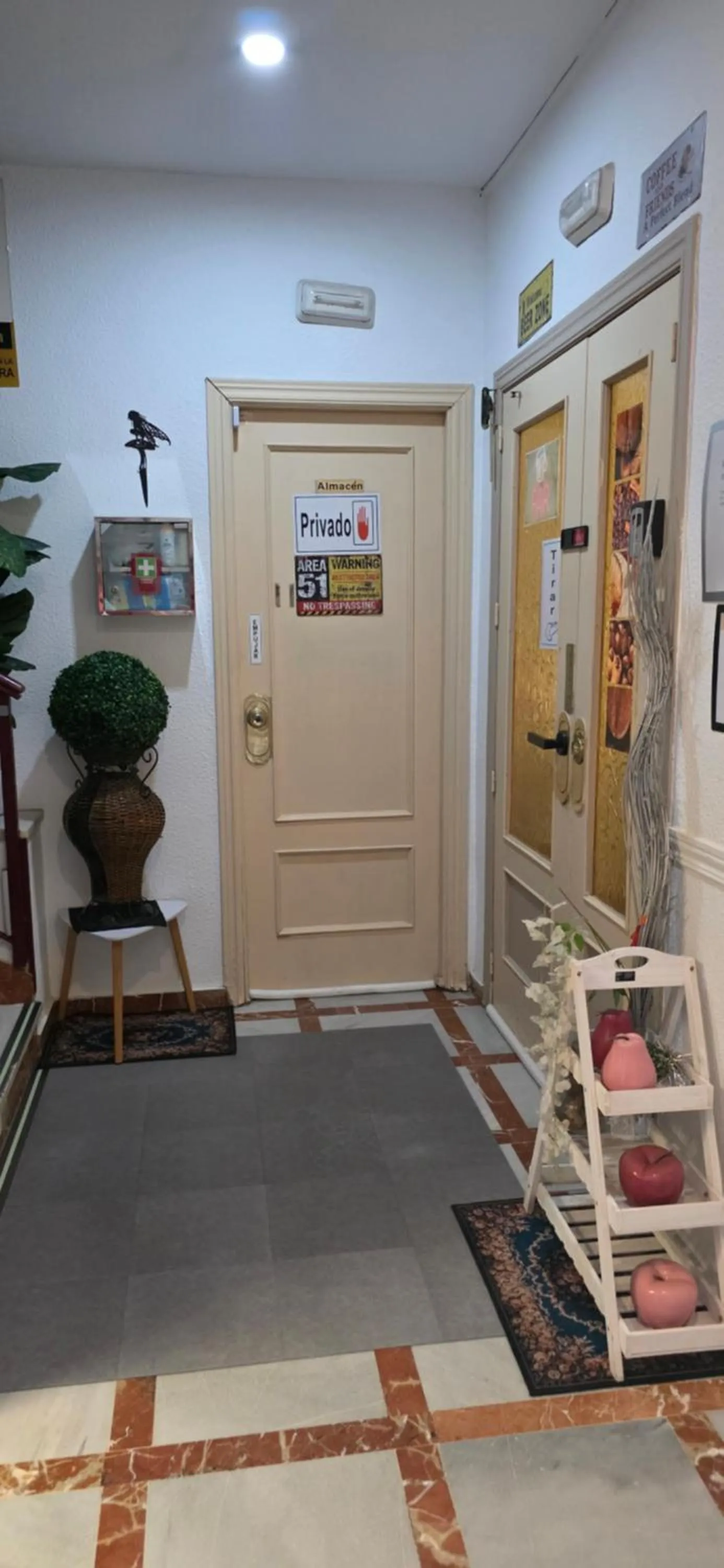 Lobby or reception in Hotel Al-Ándalus Peal, en Cazorla Comarca