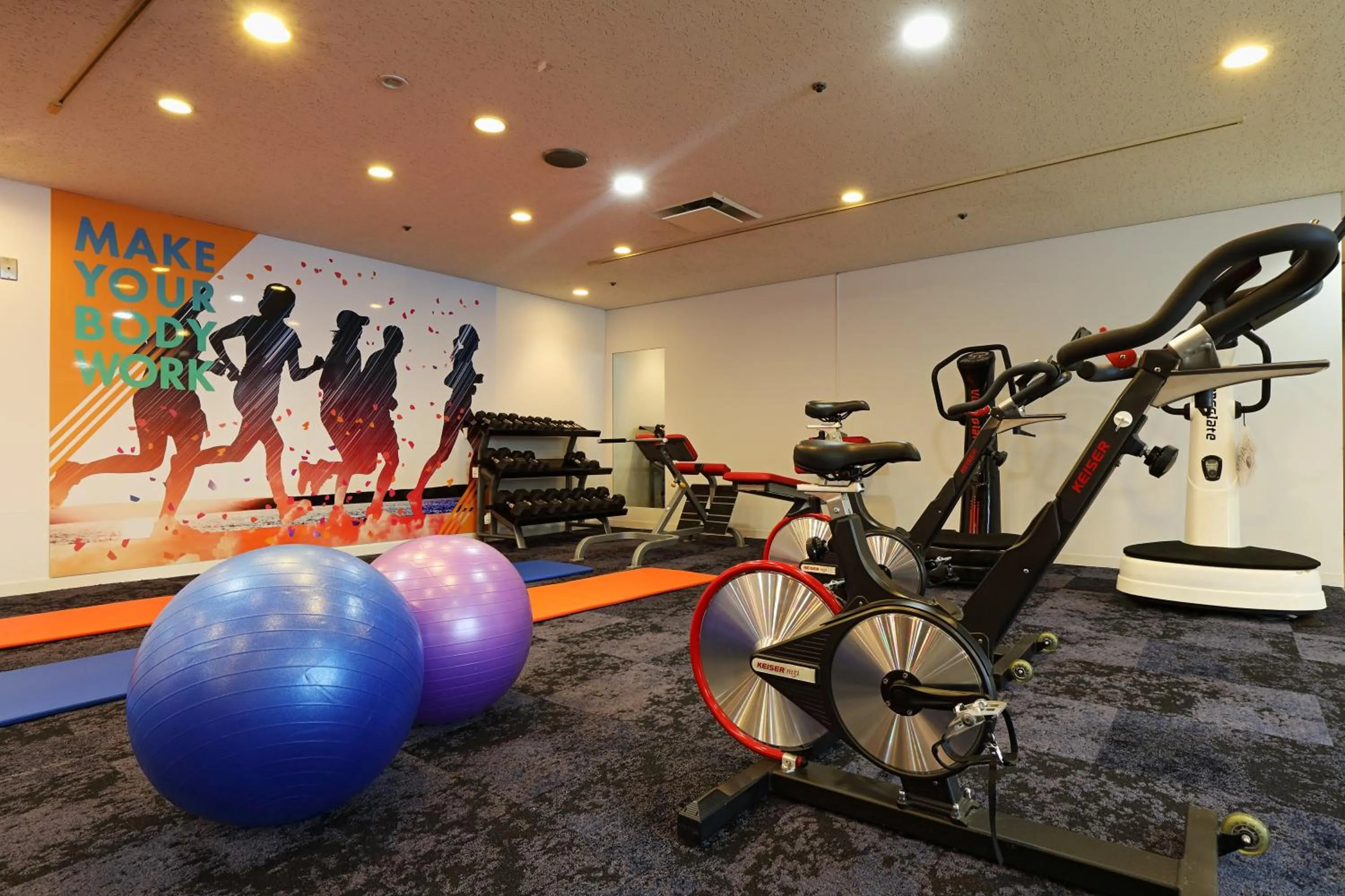 Fitness centre/facilities in Hotel Montoview Yonezawa