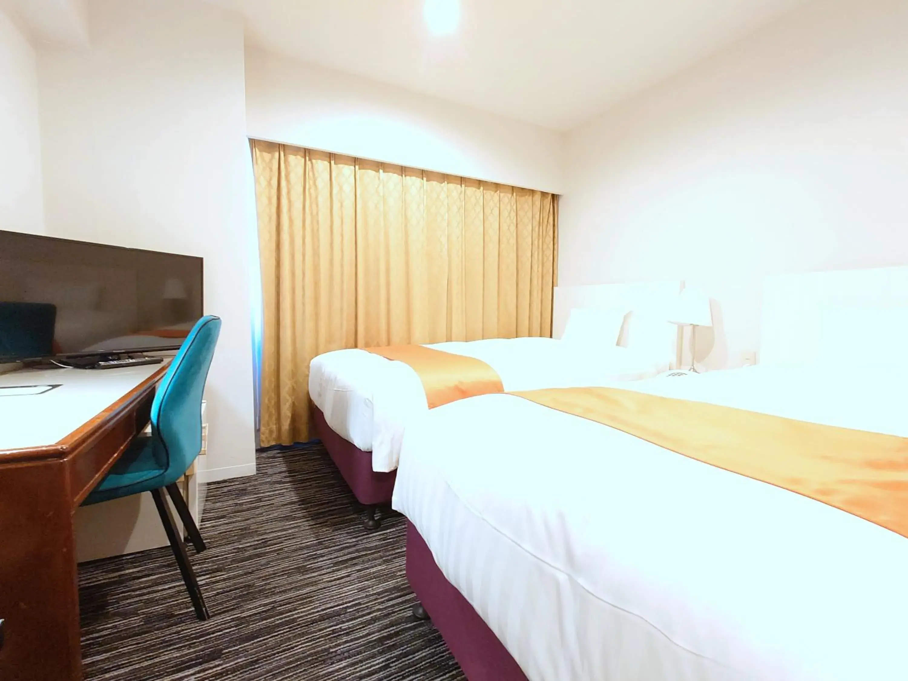 Twin Room - single occupancy - Smoking in Hotel Montoview Yonezawa Twin Room - single occupancy - Smoking in Hotel Montoview Yonezawa