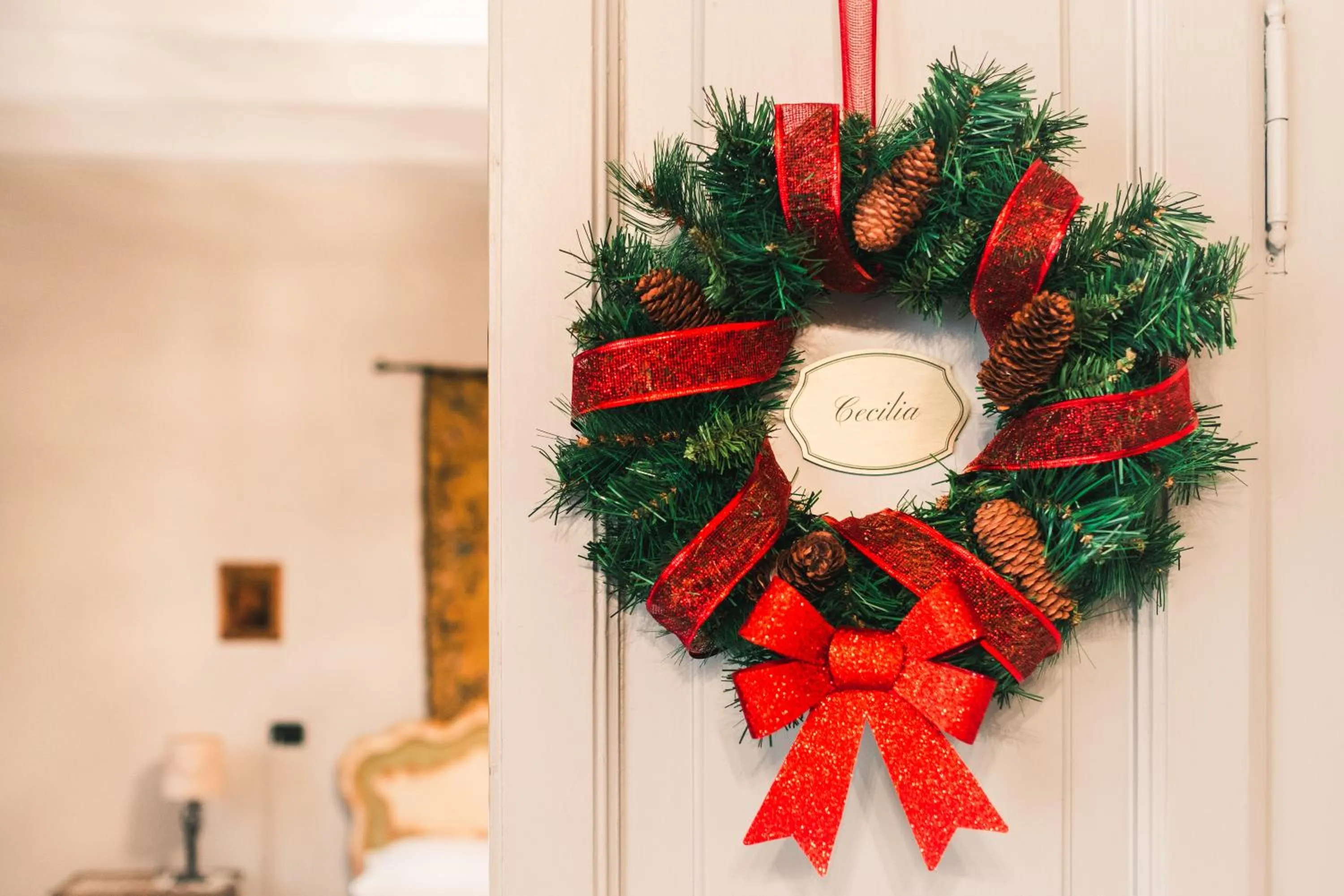 Decorative detail in B&B Corte Seguini