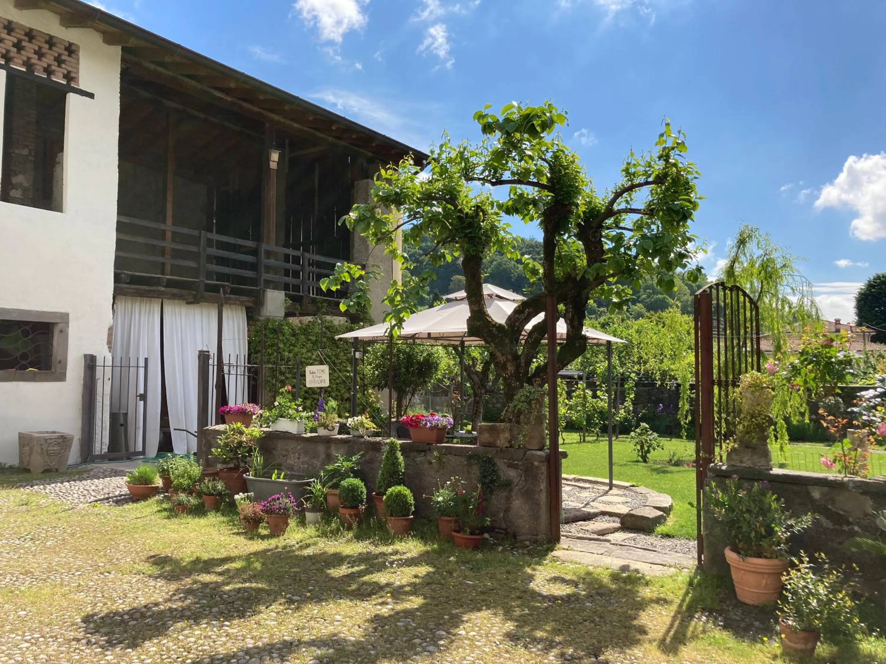 Garden in B&B Corte Seguini