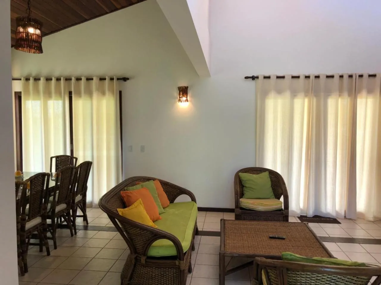 Living room in Lagoa Eco Village